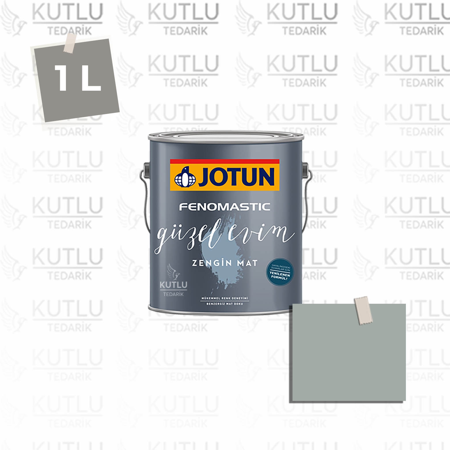 Jotun Fenomastic Güzel Evim Zengin Mat Yeni 1 Lt 6378 Iconıc Ncs 3406-B88G