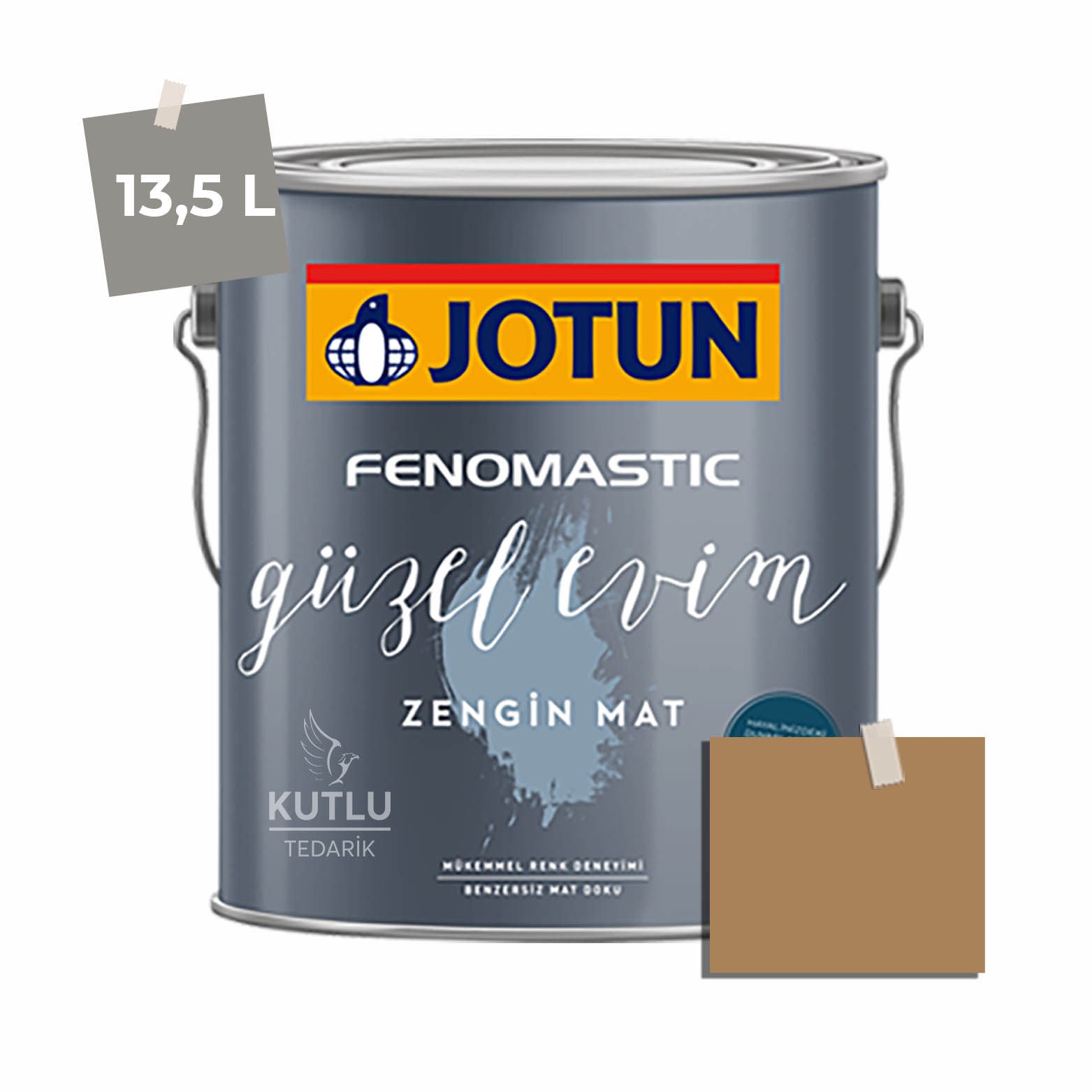 Jotun Fenomastic Güzel Evim Zengin Mat Yeni 13,5 Lt 10001 Dijon Yellow Ncs S4030-Y20R