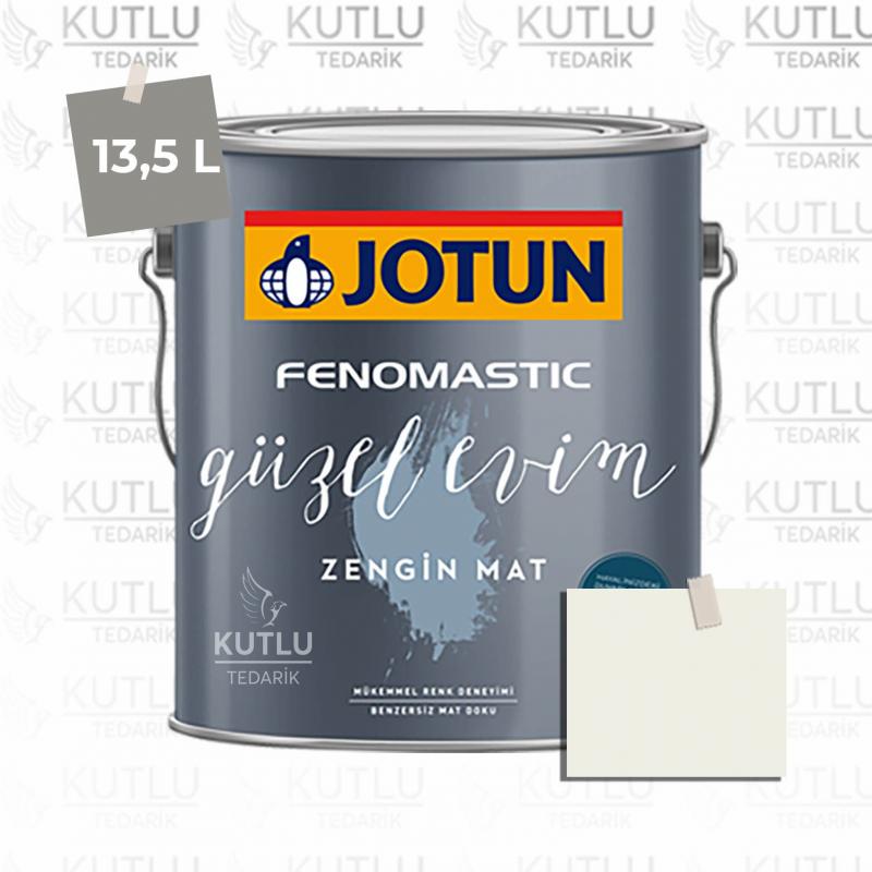 Jotun Fenomastic Güzel Evim Zengin Mat Yeni 13,5 Lt 1001 Egg White Egghvıt Ncs 0502-Y