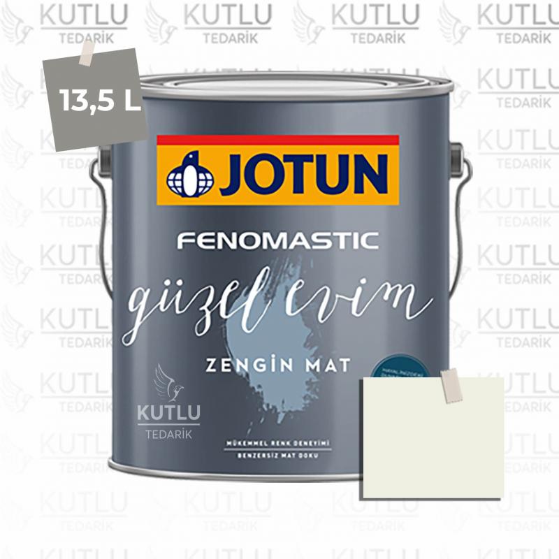 Jotun Fenomastic Güzel Evim Zengin Mat Yeni 13,5 Lt 1453 Cotton Ball Bomull Ncs S0502-Y