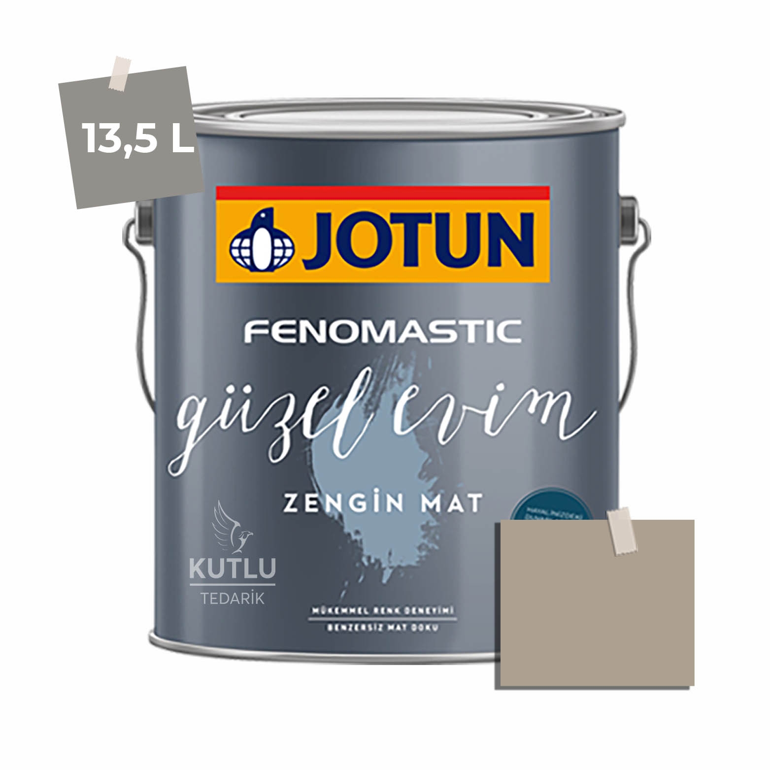 Jotun Fenomastic Güzel Evim Zengin Mat Yeni 13,5 Lt 1623 Persian Khaki Marrakesh Ncs 3606-Y29R