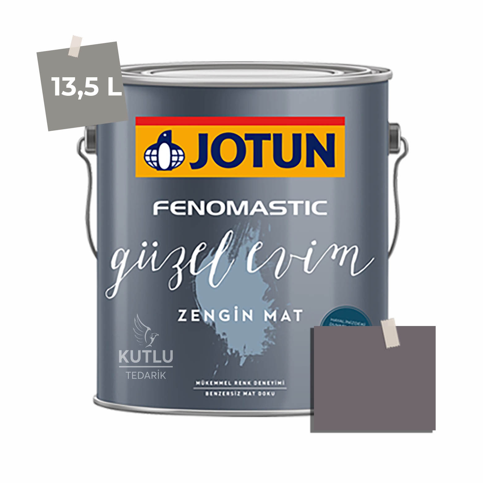 Jotun Fenomastic Güzel Evim Zengin Mat Yeni 13,5 Lt 3207 Dark Velvet Mork Aubergine Ncs 6309-R37B