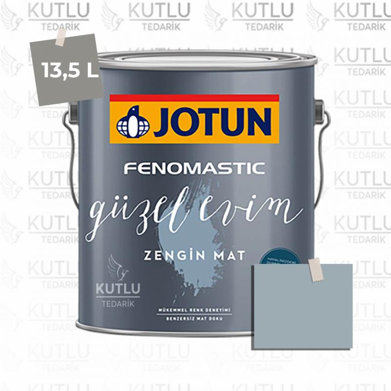 Jotun Fenomastic Güzel Evim Zengin Mat Yeni 13,5 Lt 4017 Pilaster Blue Pılasterbla Ncs S3010-R90B