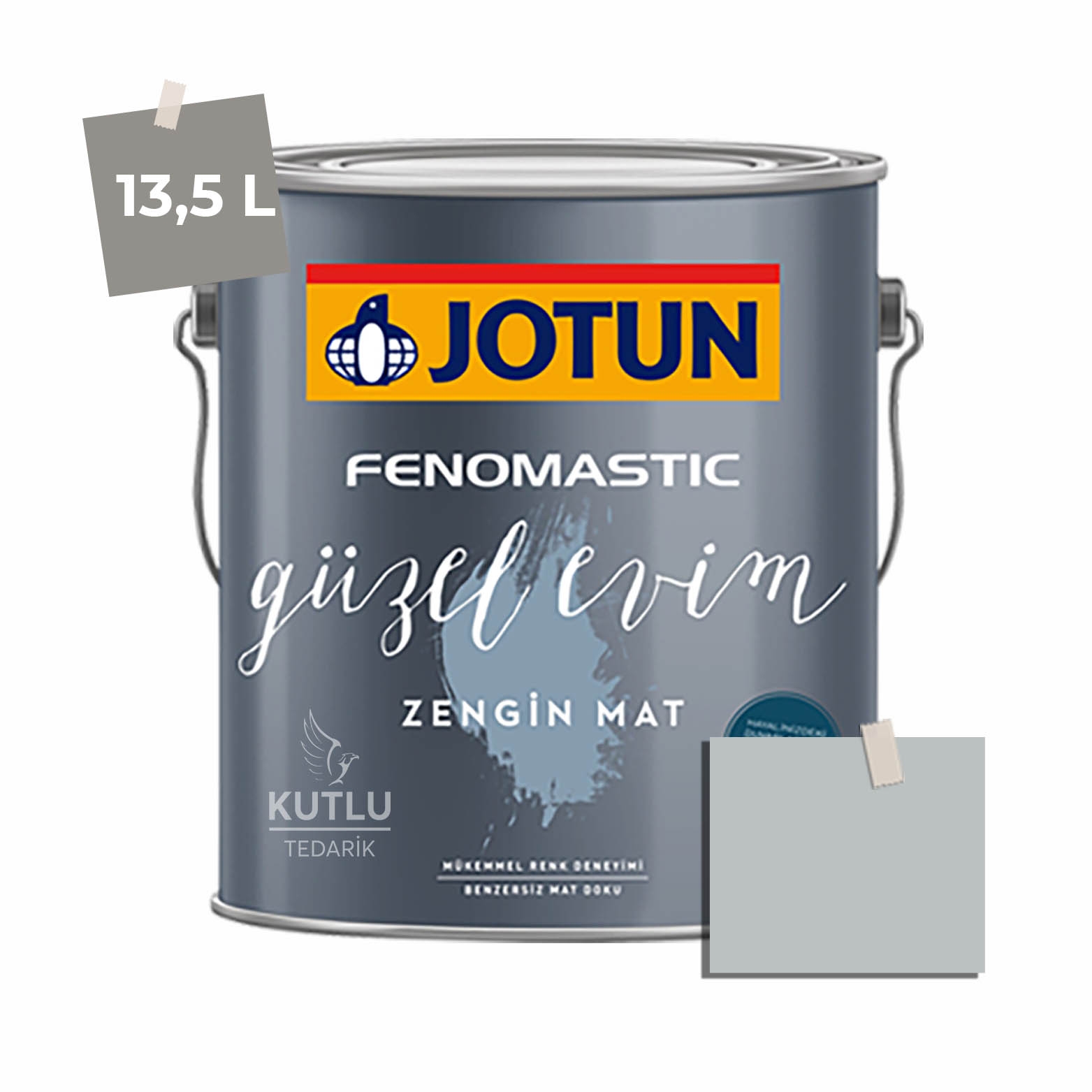 Jotun Fenomastic Güzel Evim Zengin Mat Yeni 13,5 Lt 5081 Silver Moon Fabrikk Ncs 2403-B03G