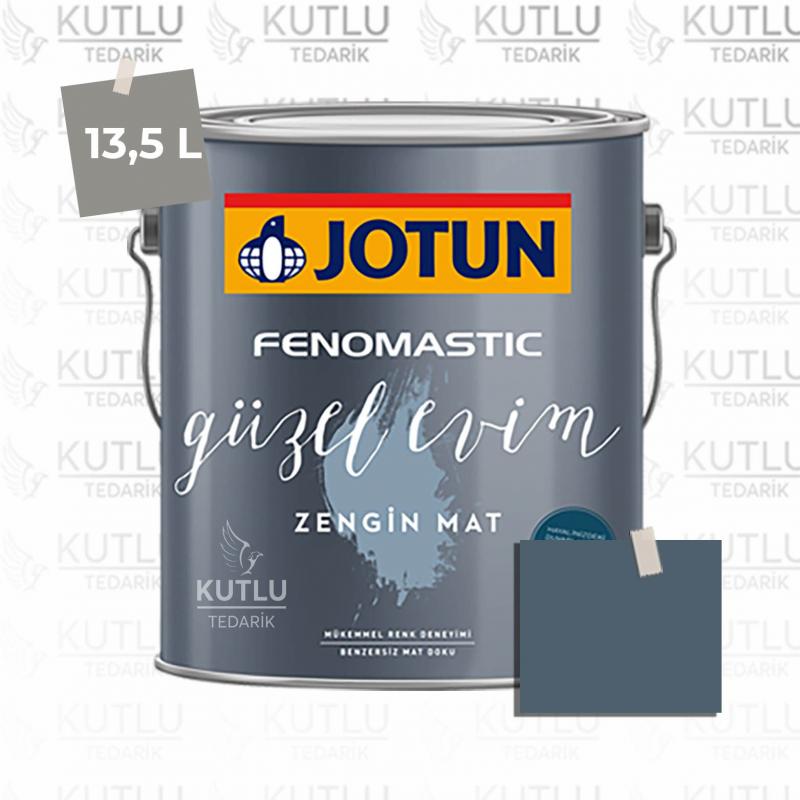 Jotun Fenomastic Güzel Evim Zengin Mat Yeni 13,5 Lt 5455 Industrial Blue Ncs 6416-B02G