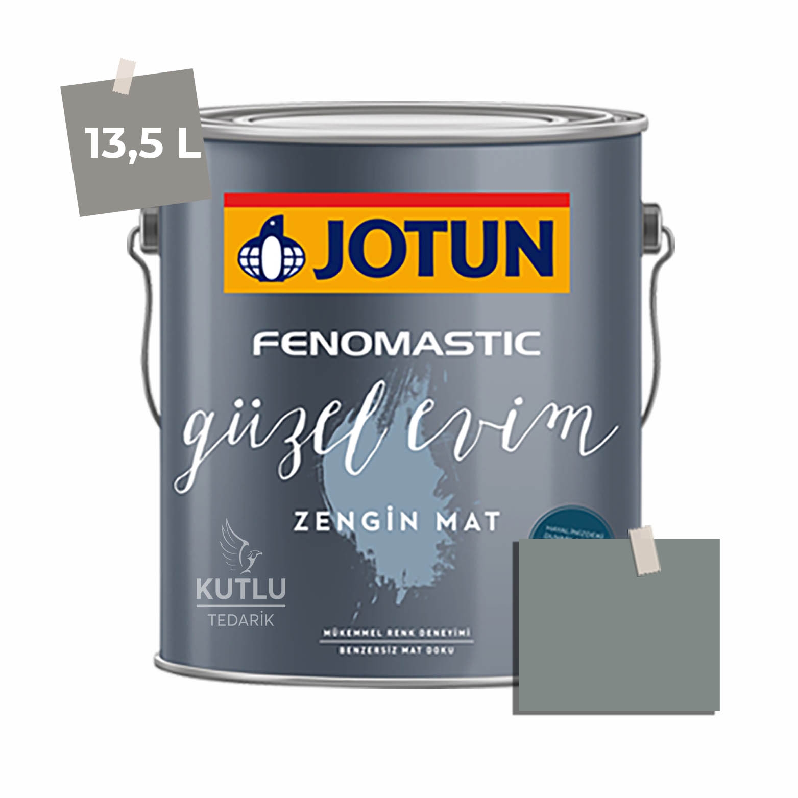 Jotun Fenomastic Güzel Evim Zengin Mat Yeni 13,5 Lt 6352 Evening Green Ncs 5105-B81G