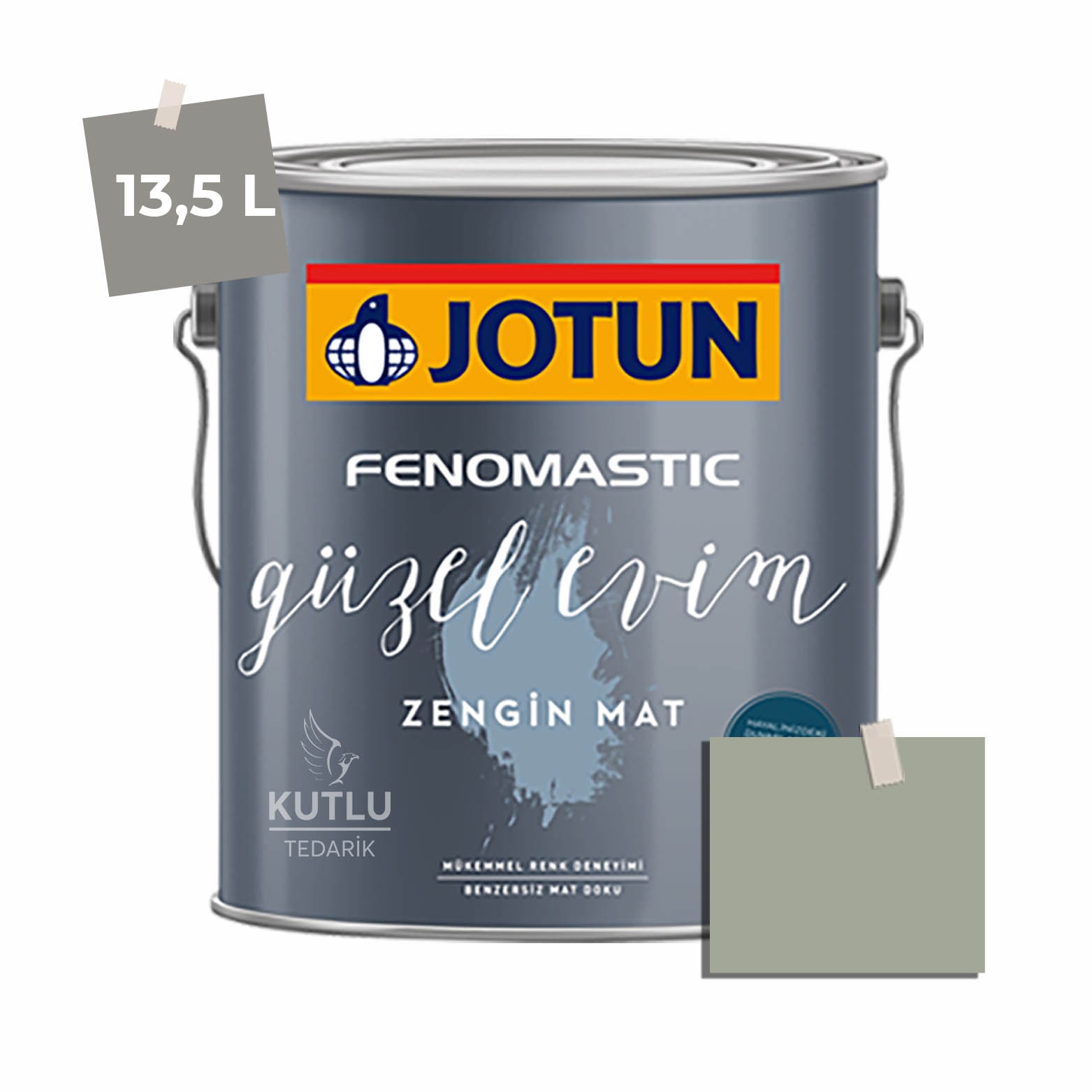 Jotun Fenomastic Güzel Evim Zengin Mat Yeni 13,5 Lt 7628 Treasure Ncs 3508-G36Y