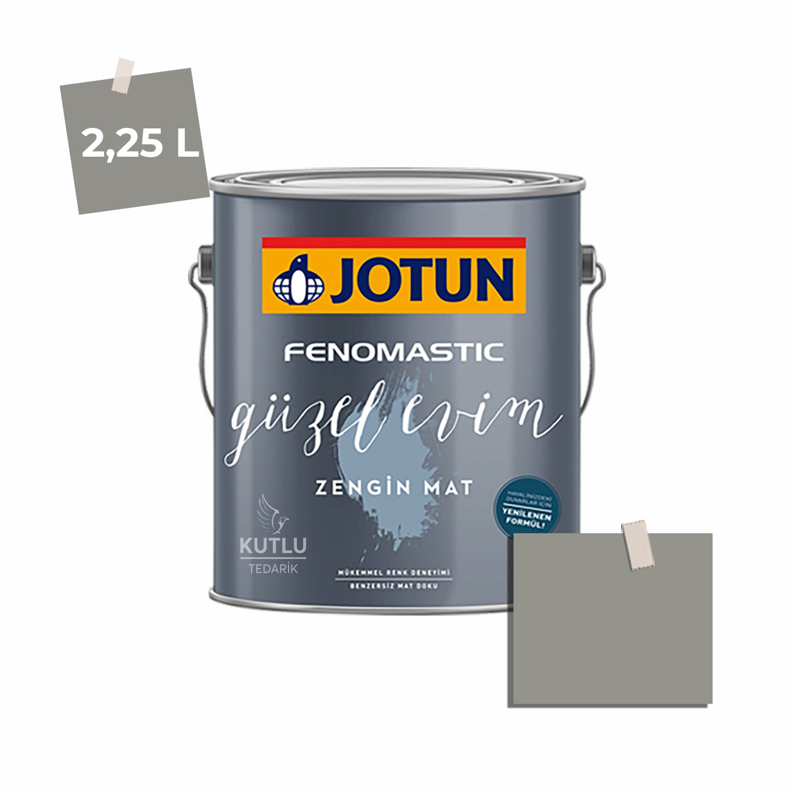 Jotun Fenomastic Güzel Evim Zengin Mat Yeni 2,25 Lt  1877 Pebblestone Valmuefro Ncs S4502-Y