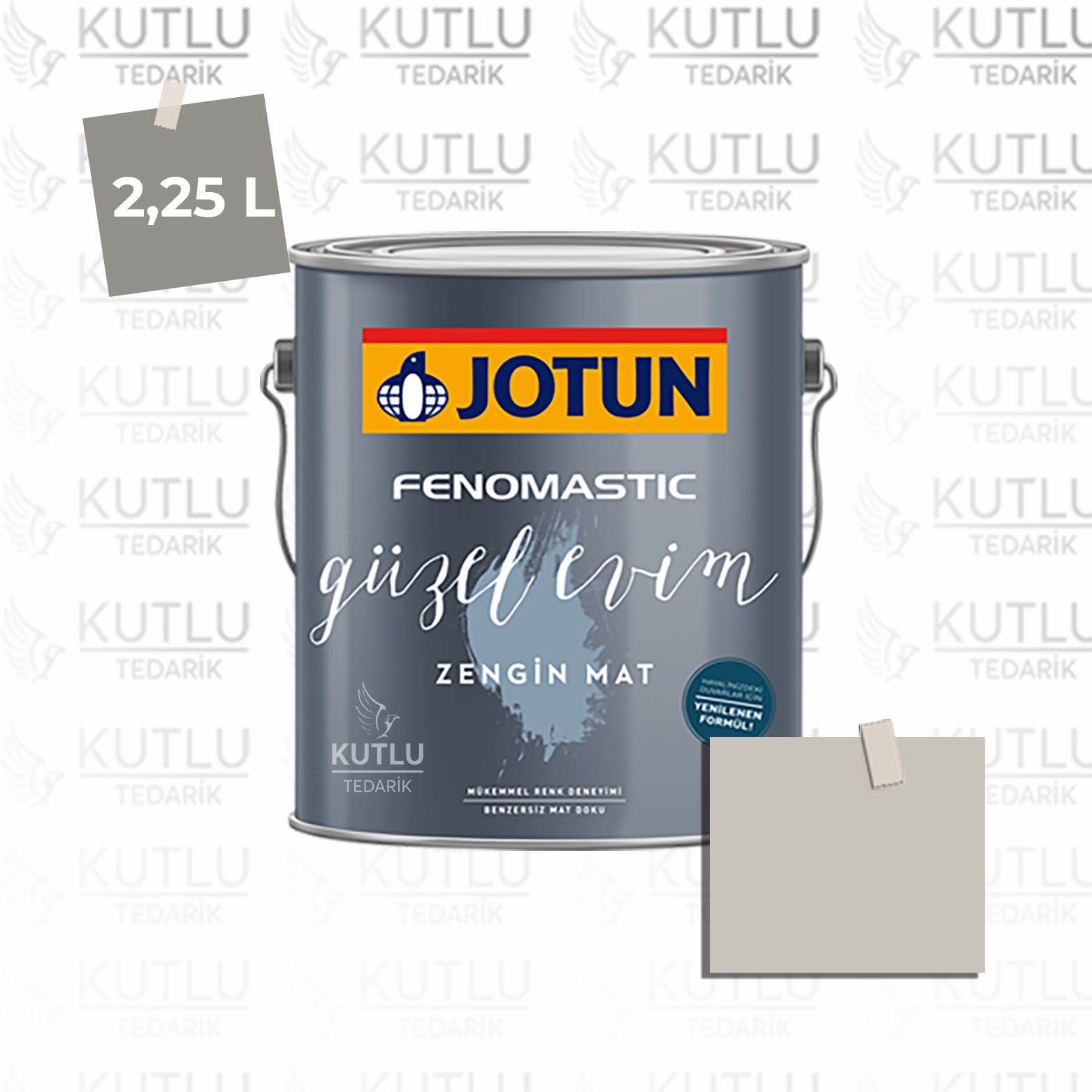 Jotun Fenomastic Güzel Evim Zengin Mat Yeni 2,25 Lt 0553 Ascott Ncs 2203-Y13R