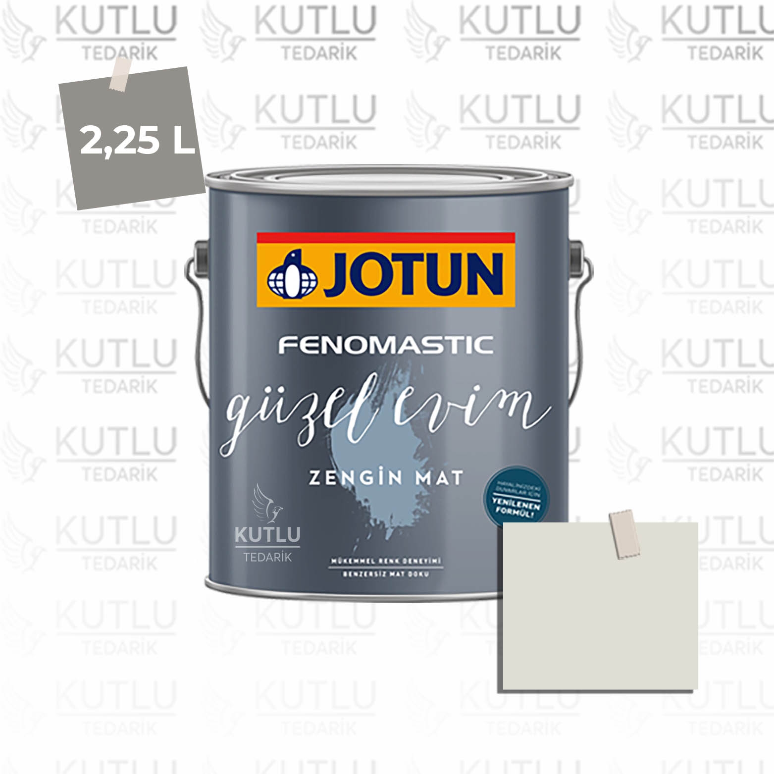 Jotun Fenomastic Güzel Evim Zengin Mat Yeni 2,25 Lt 1024 Tidlos Ncs S1002-Y