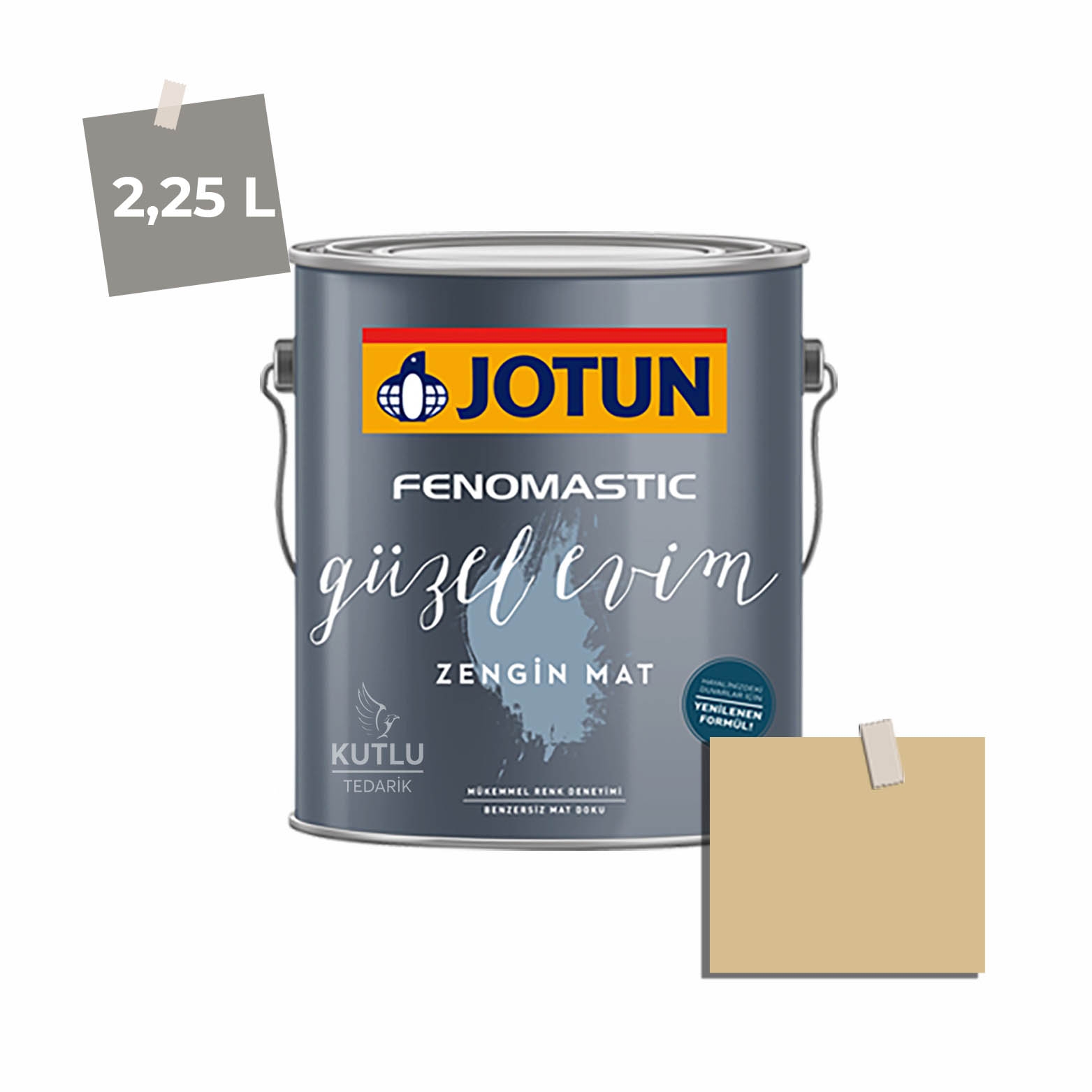 Jotun Fenomastic Güzel Evim Zengin Mat Yeni 2,25 Lt 10246 Velvet Ncs 2120-Y06R