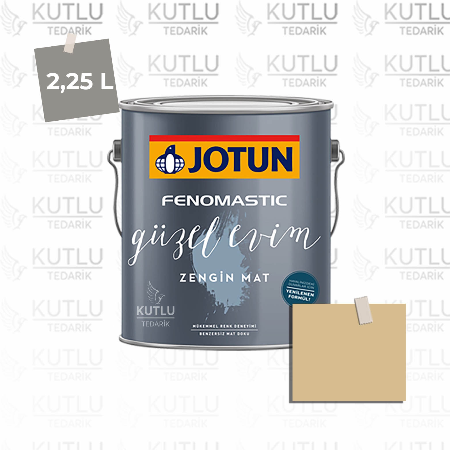 Jotun Fenomastic Güzel Evim Zengin Mat Yeni 2,25 Lt 10246 Velvet Ncs 2120-Y06R