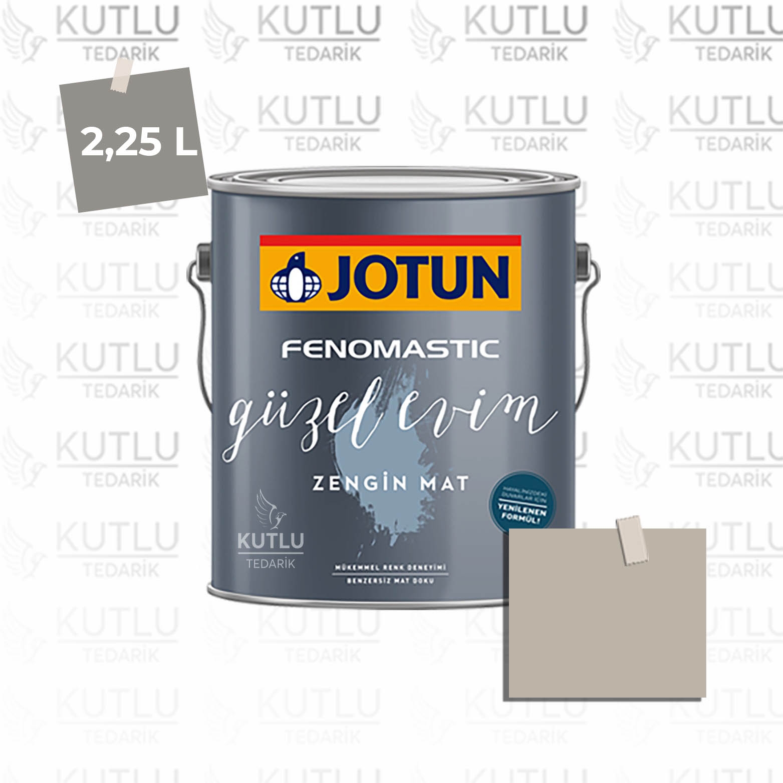 Jotun Fenomastic Güzel Evim Zengin Mat Yeni 2,25 Lt 10342 Sable Stone Kalkgra Ncs 2903-Y30R