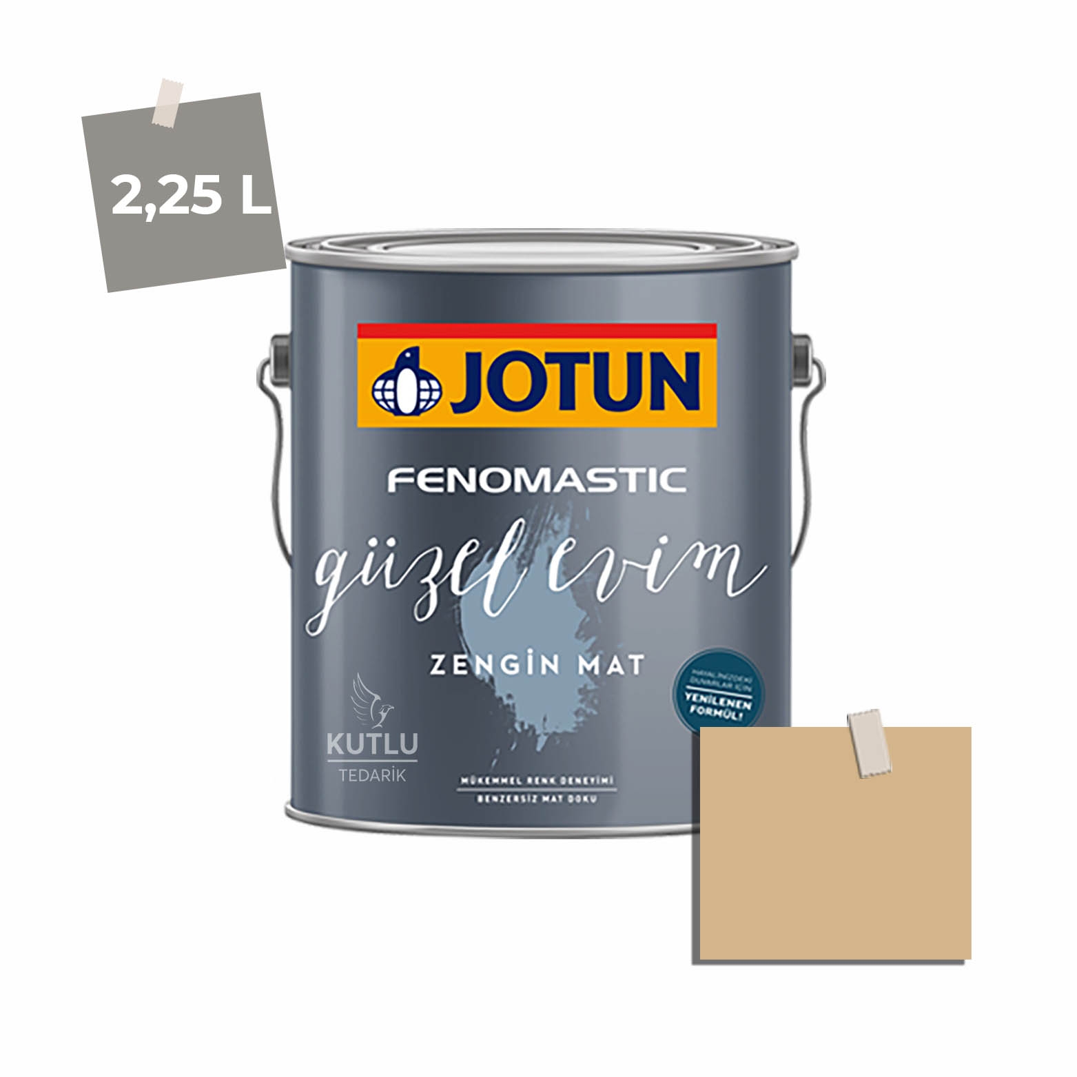 Jotun Fenomastic Güzel Evim Zengin Mat Yeni 2,25 Lt 10428 Masala Ncs 2830-Y18R