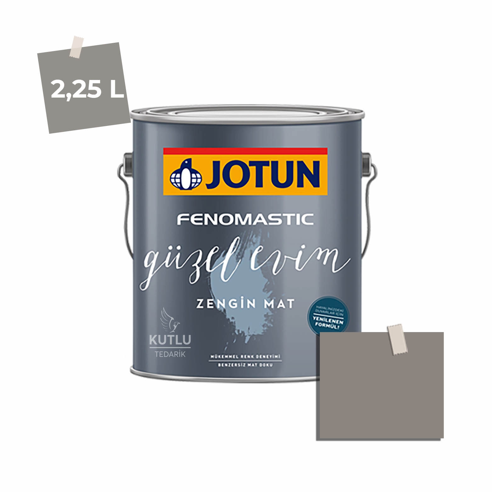 Jotun Fenomastic Güzel Evim Zengin Mat Yeni 2,25 Lt 10429 Discrete Diskret Ncs 5302-Y32R