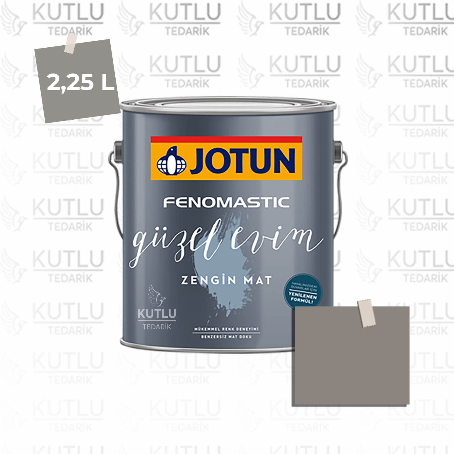 Jotun Fenomastic Güzel Evim Zengin Mat Yeni 2,25 Lt 10429 Discrete Diskret Ncs 5302-Y32R