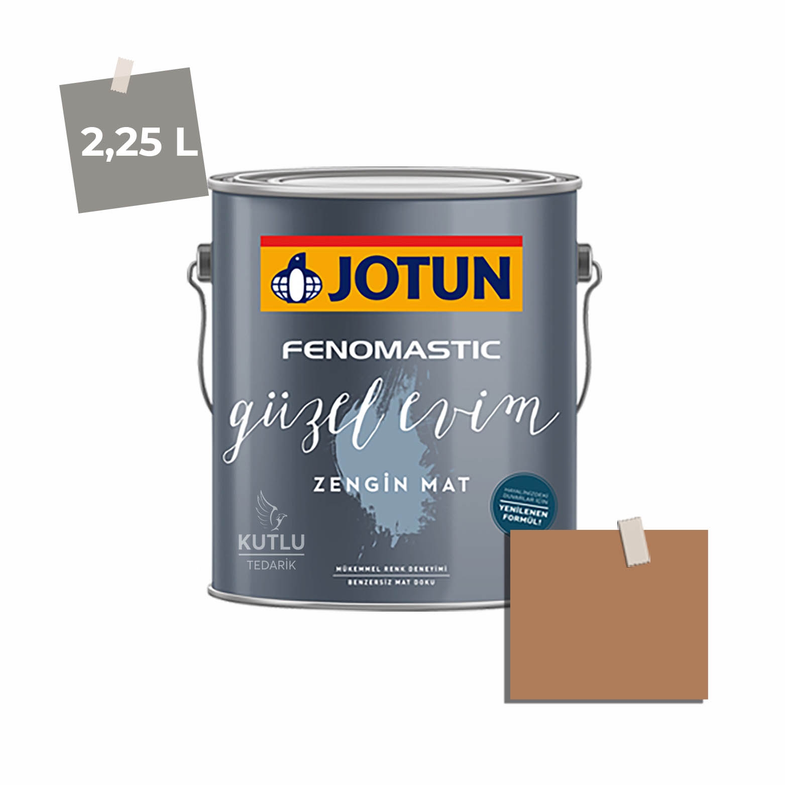 Jotun Fenomastic Güzel Evim Zengin Mat Yeni 2,25 Lt 12124 Natural Clay Ncs 3932-Y40R