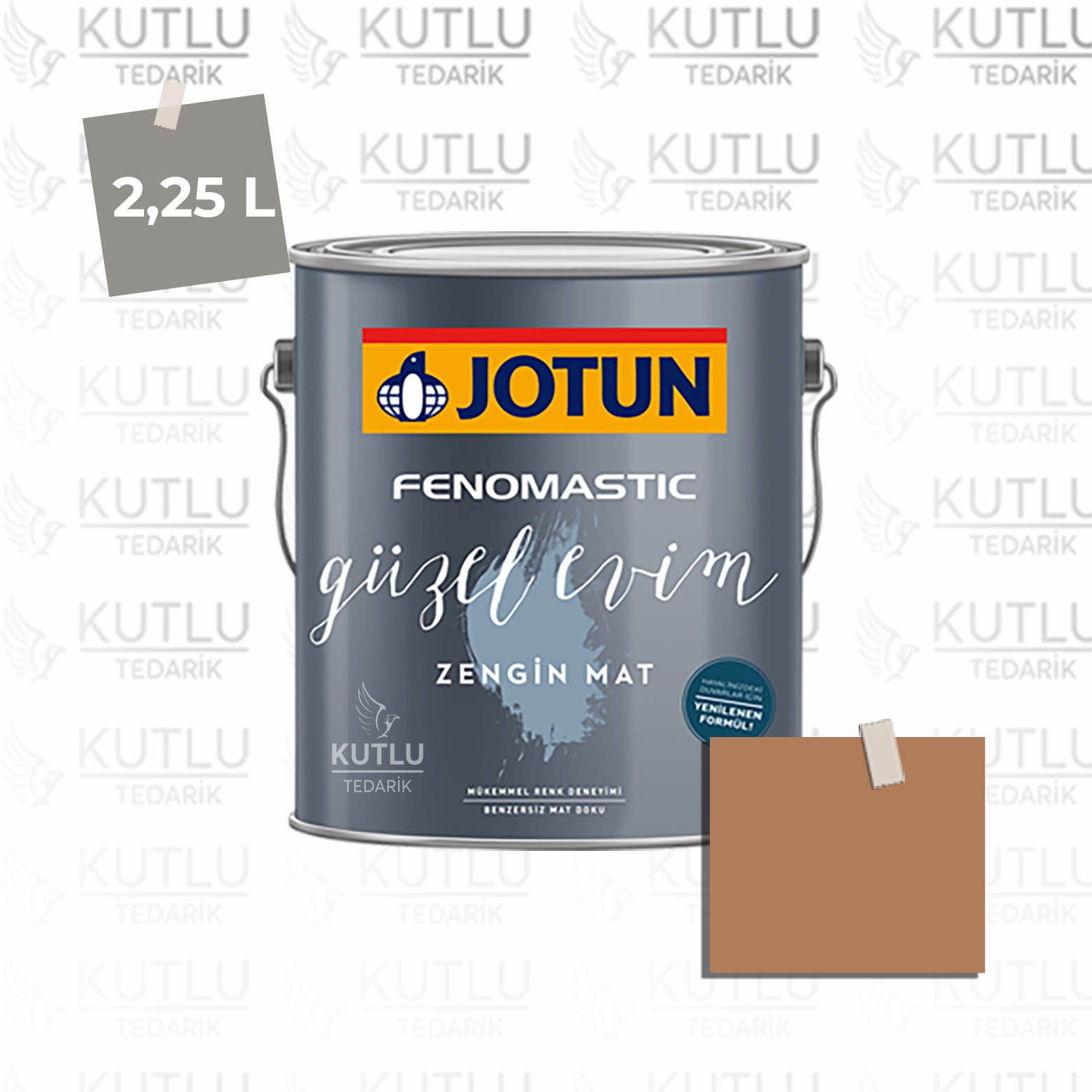 Jotun Fenomastic Güzel Evim Zengin Mat Yeni 2,25 Lt 12124 Natural Clay Ncs 3932-Y40R