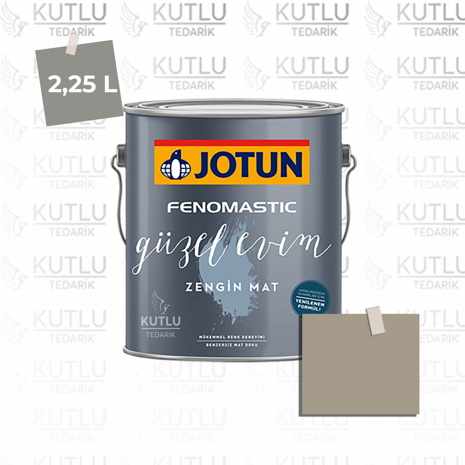 Jotun Fenomastic Güzel Evim Zengin Mat Yeni 2,25 Lt 1233 Mohair Ncs S4005-Y20R