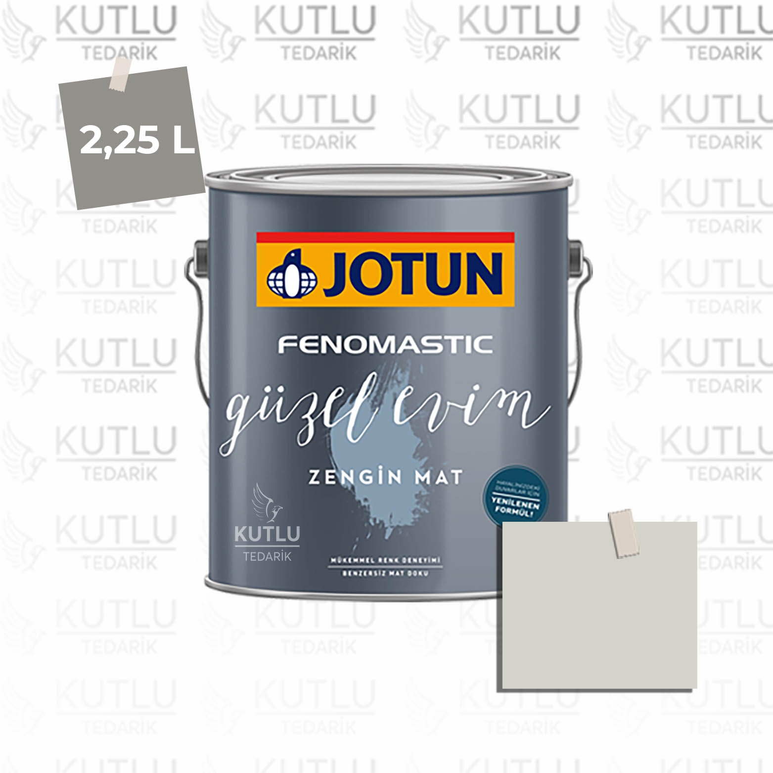 Jotun Fenomastic Güzel Evim Zengin Mat Yeni 2,25 Lt 1391 Bare Lys Antikgra Ncs S1502-Y