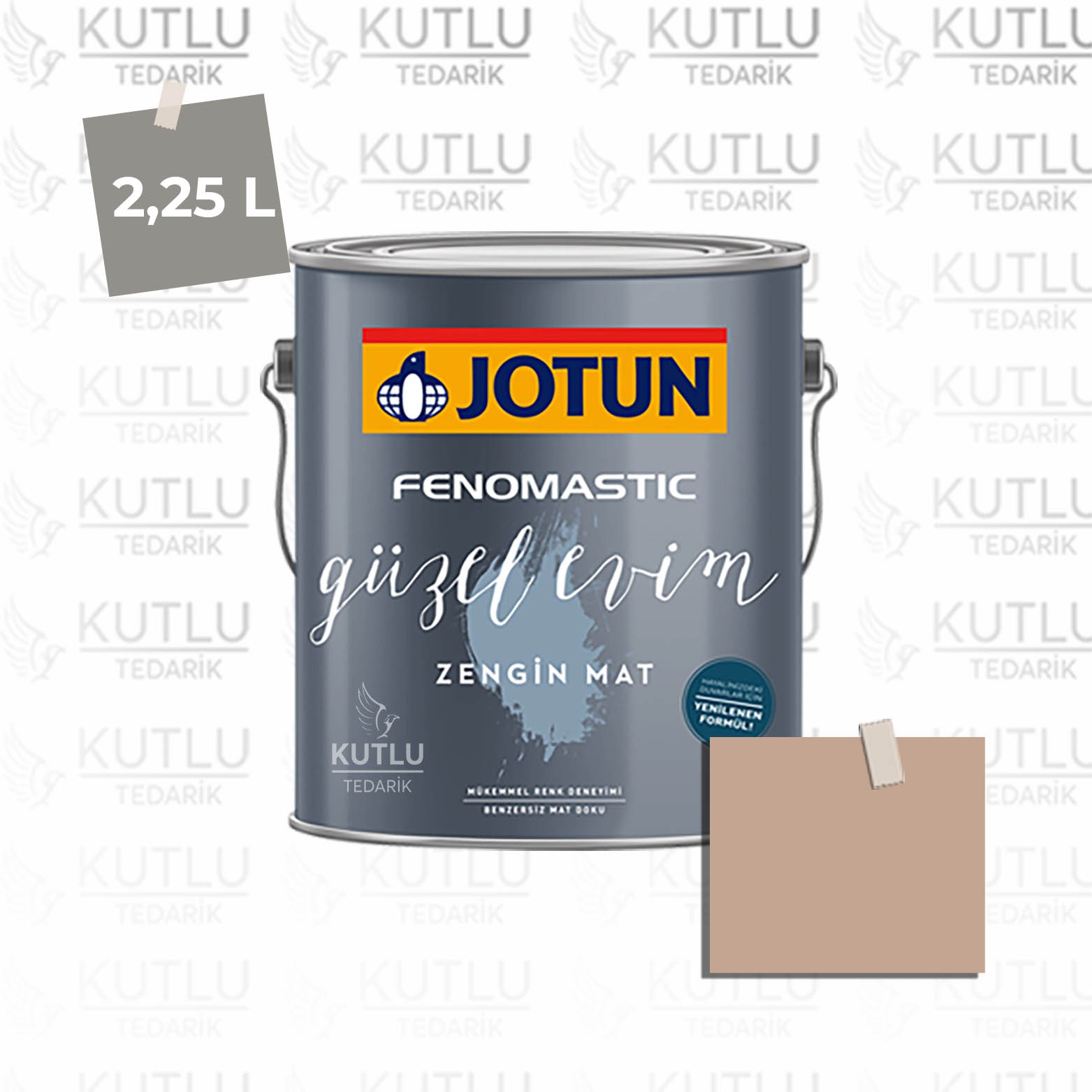 Jotun Fenomastic Güzel Evim Zengin Mat Yeni 2,25 Lt 20047 Blushing Peach Ncs 2914-Y53R