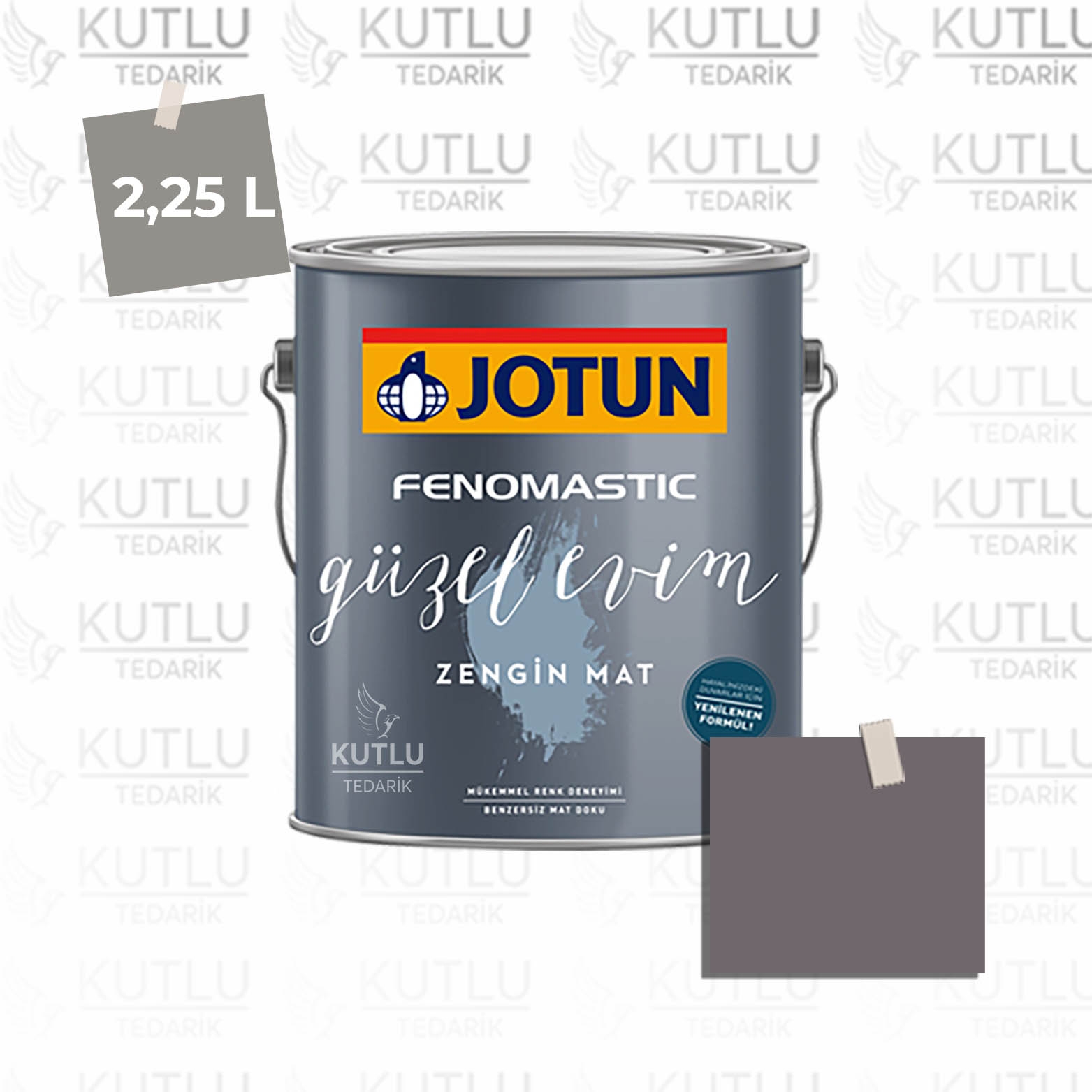 Jotun Fenomastic Güzel Evim Zengin Mat Yeni 2,25 Lt 3207 Dark Velvet Mork Aubergine Ncs 6309-R37B