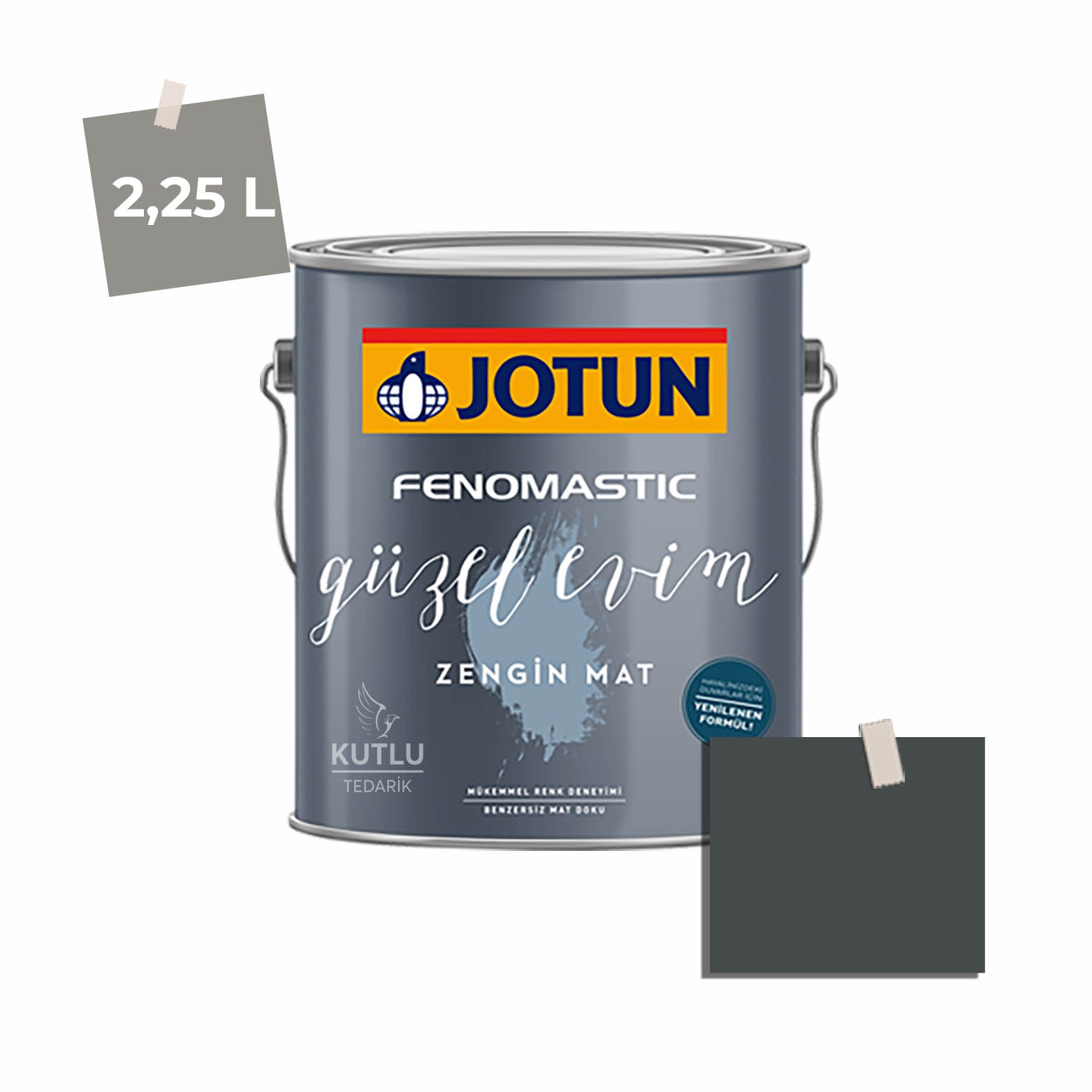 Jotun Fenomastic Güzel Evim Zengin Mat Yeni 2,25 Lt 4744 Sophisticated Blue Ncs 8105-R94B