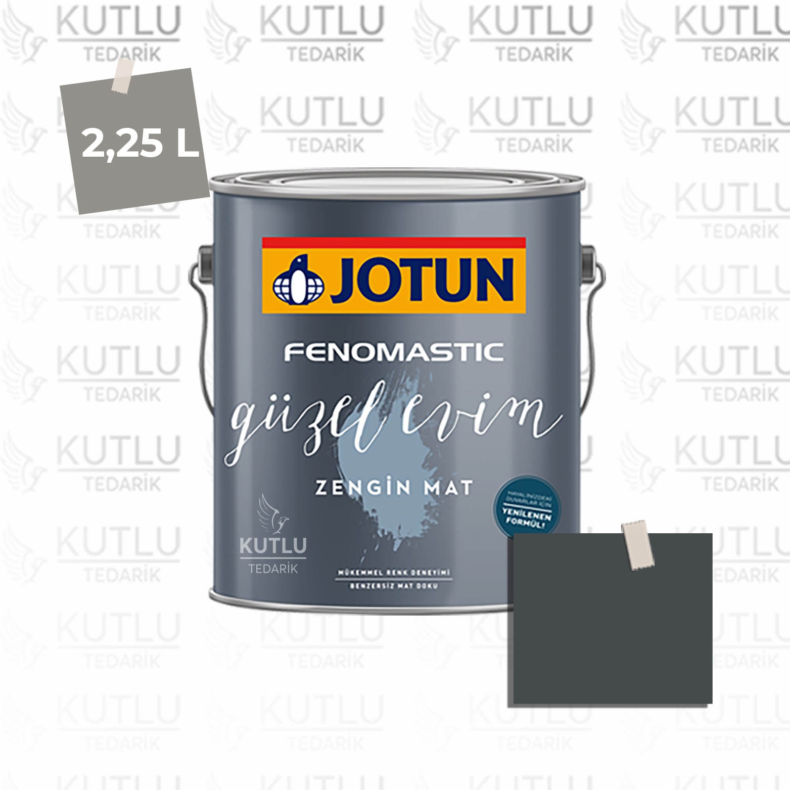 Jotun Fenomastic Güzel Evim Zengin Mat Yeni 2,25 Lt 4744 Sophisticated Blue Ncs 8105-R94B