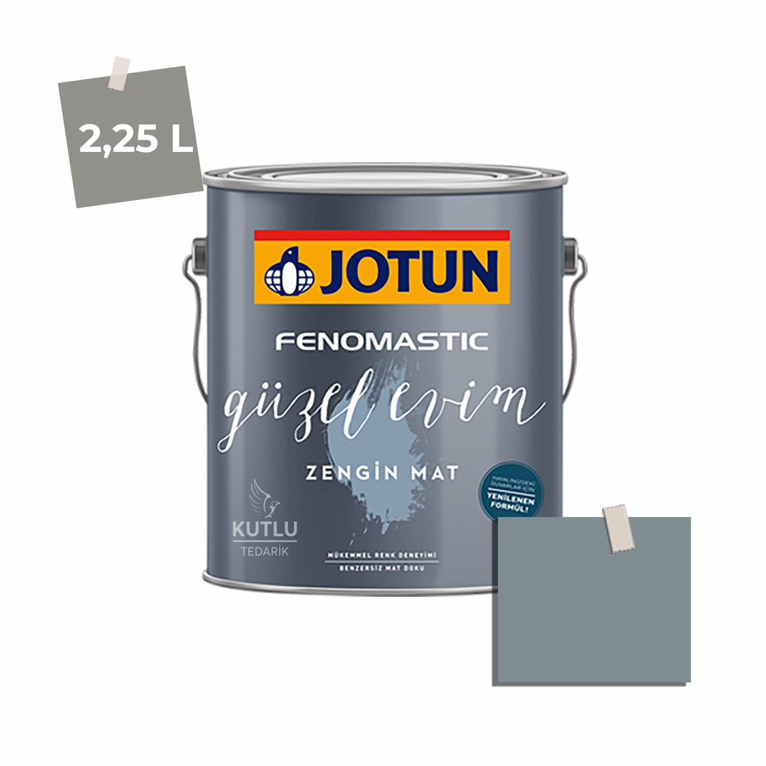 Jotun Fenomastic Güzel Evim Zengin Mat Yeni 2,25 Lt 5044 Icy Blue Blais Ncs 4609-B01G