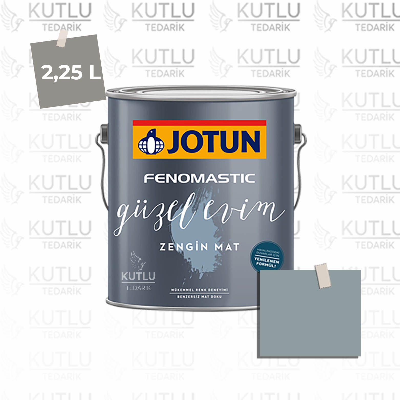 Jotun Fenomastic Güzel Evim Zengin Mat Yeni 2,25 Lt 5249 Arctic Grey Linbla Ncs 3908-B01G