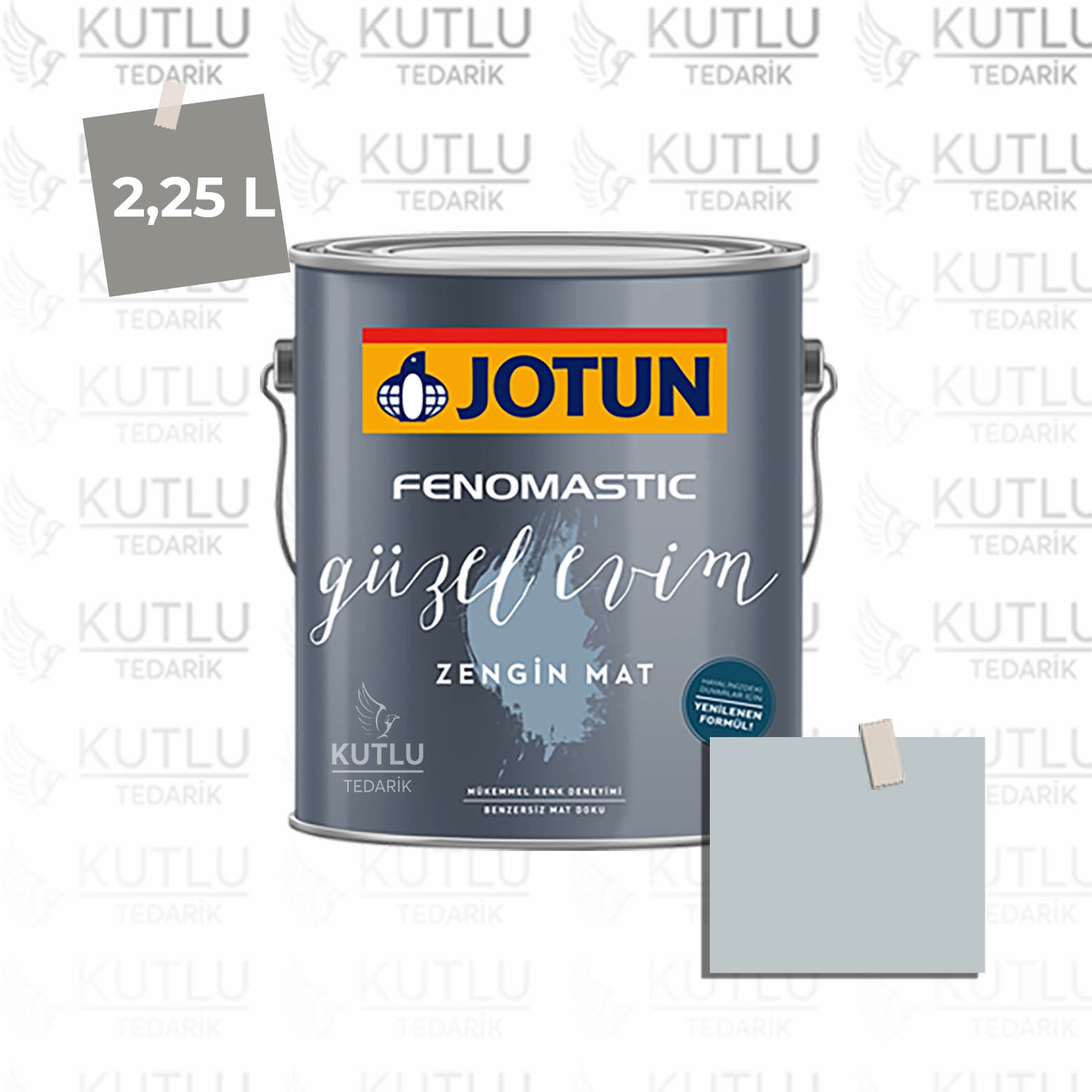 Jotun Fenomastic Güzel Evim Zengin Mat Yeni 2,25 Lt 5452 Nordic Breeze Ncs 2107-B01G