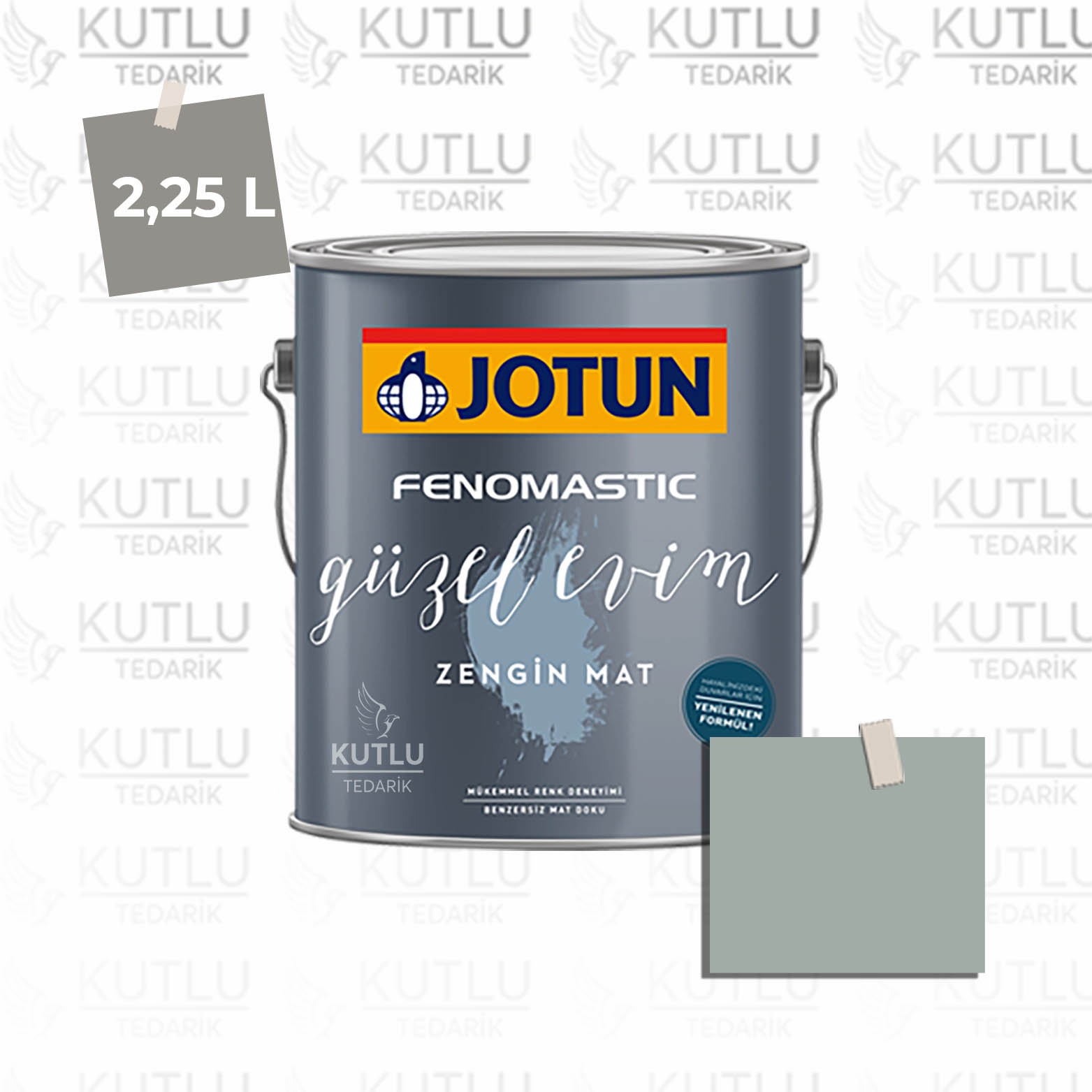 Jotun Fenomastic Güzel Evim Zengin Mat Yeni 2,25 Lt 6378 Iconıc Ncs 3406-B88G