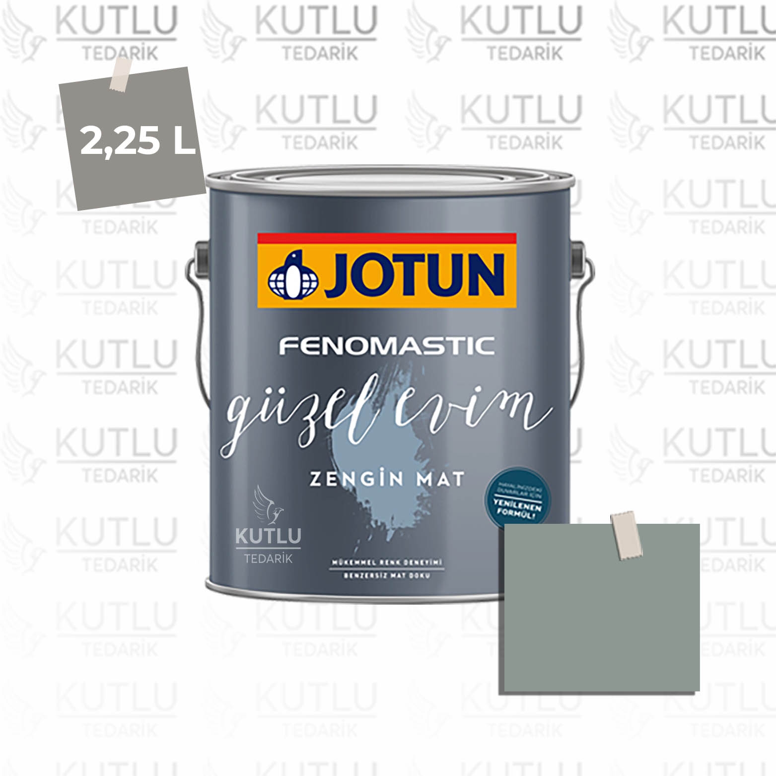 Jotun Fenomastic Güzel Evim Zengin Mat Yeni 2,25 Lt 6379 Cityscape Ncs 4307-B83G