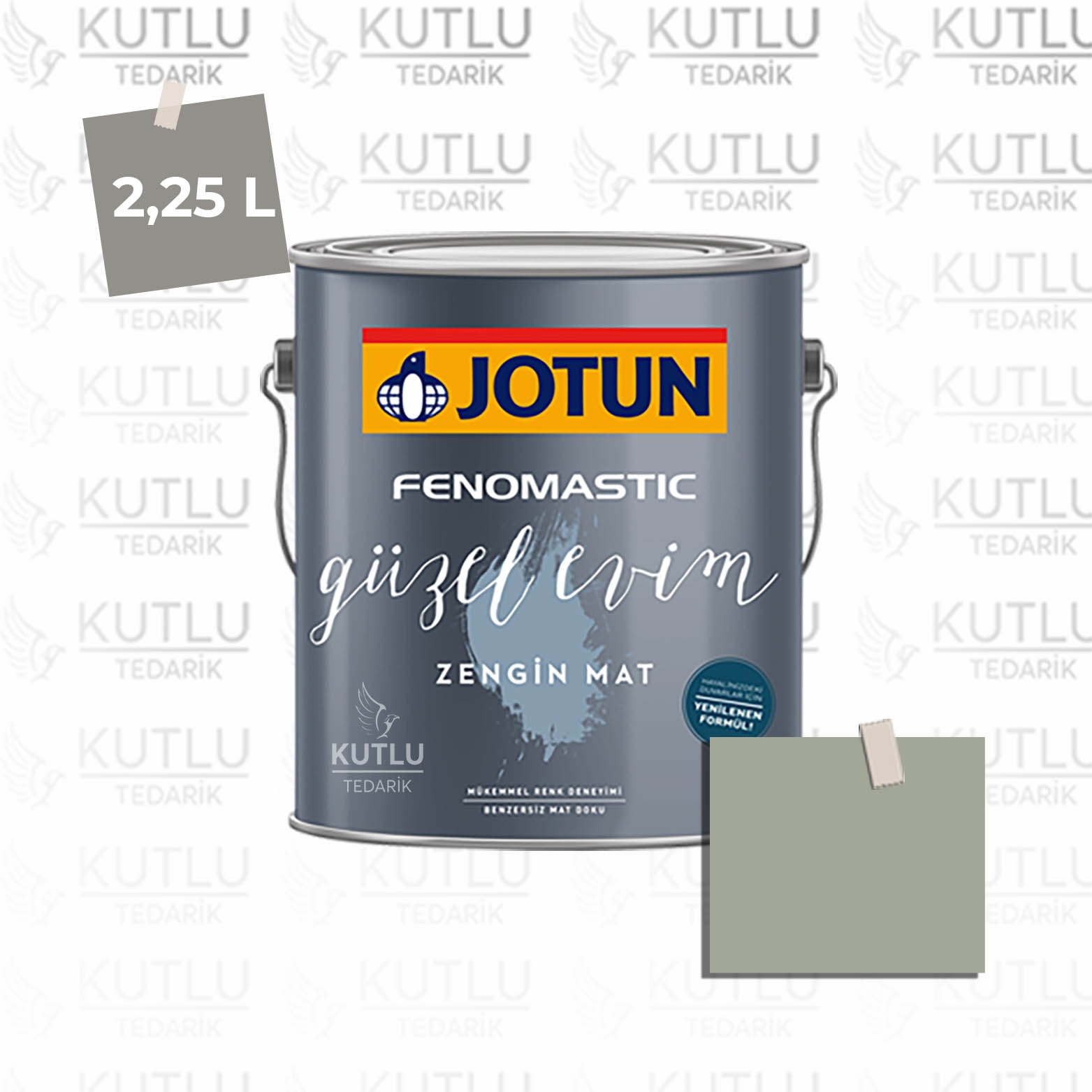 Jotun Fenomastic Güzel Evim Zengin Mat Yeni 2,25 Lt 7628 Treasure Ncs 3508-G36Y