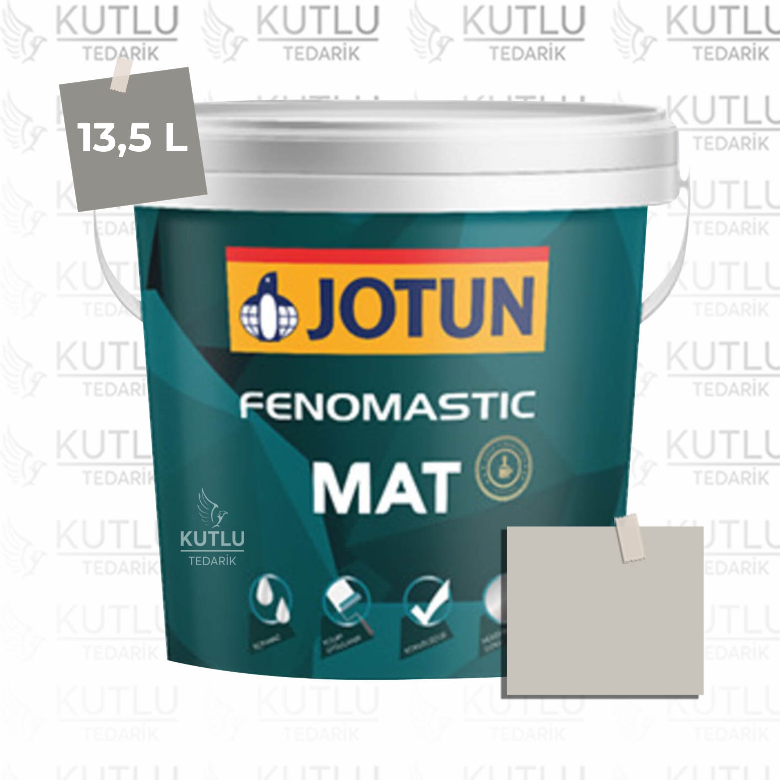 Jotun Fenomastic Mat 13,5 Lt  0553 Ascott Ncs 2203-Y13R