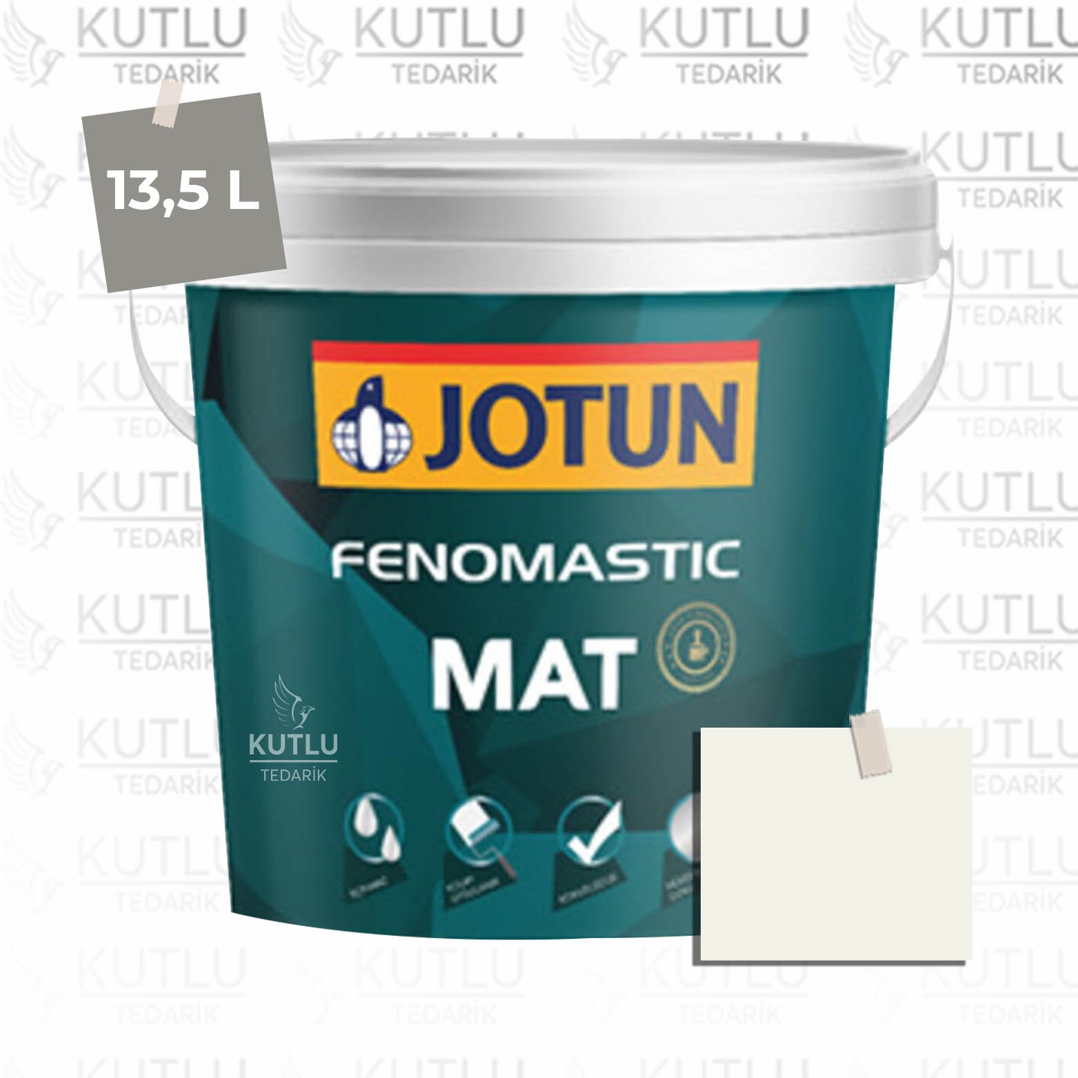 Jotun Fenomastic Mat 13,5 Lt  1624 Skylight Letthet Ncs 0501-Y01R