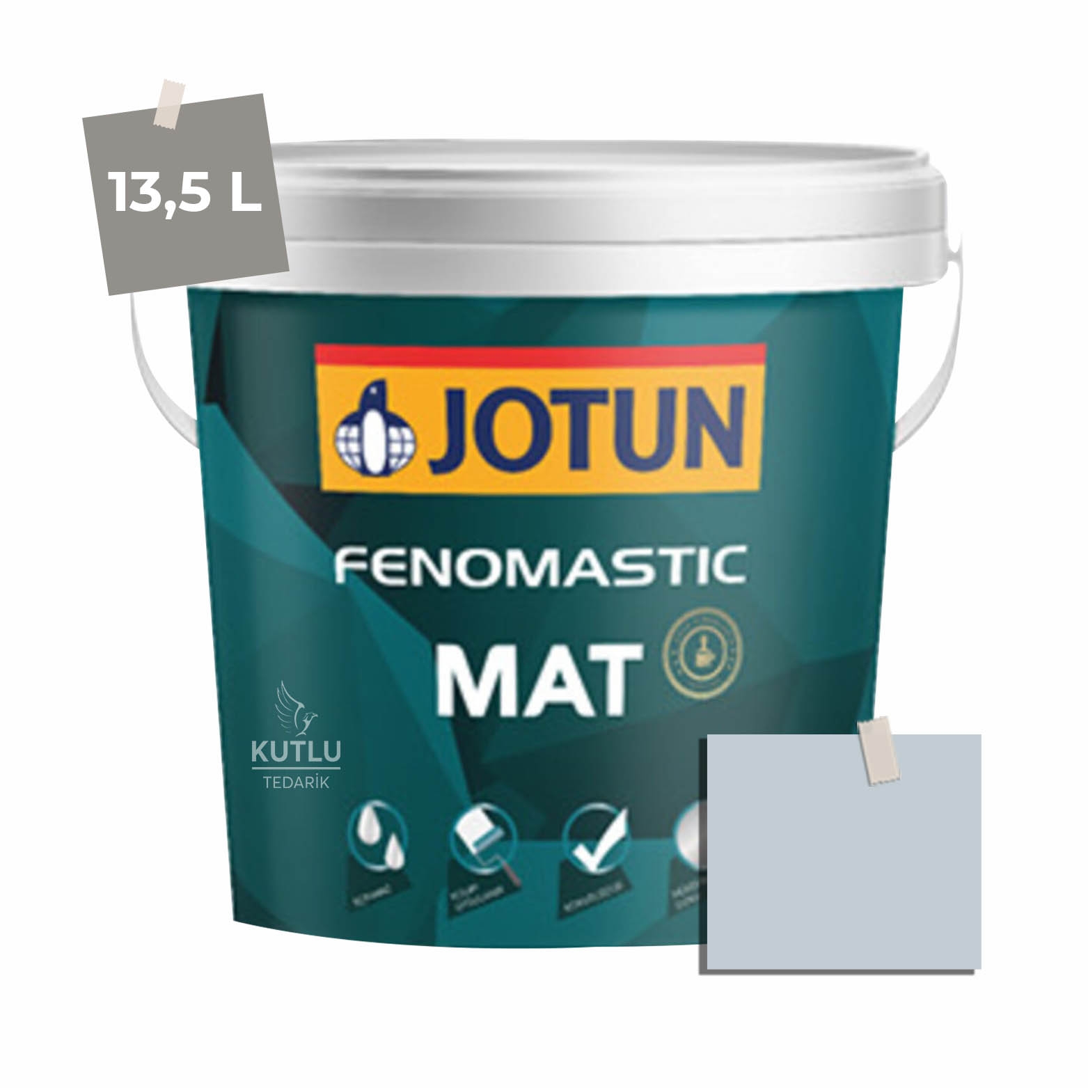 Jotun Fenomastic Mat 13,5 Lt  4468 Alladin Ncs S1510-R80B