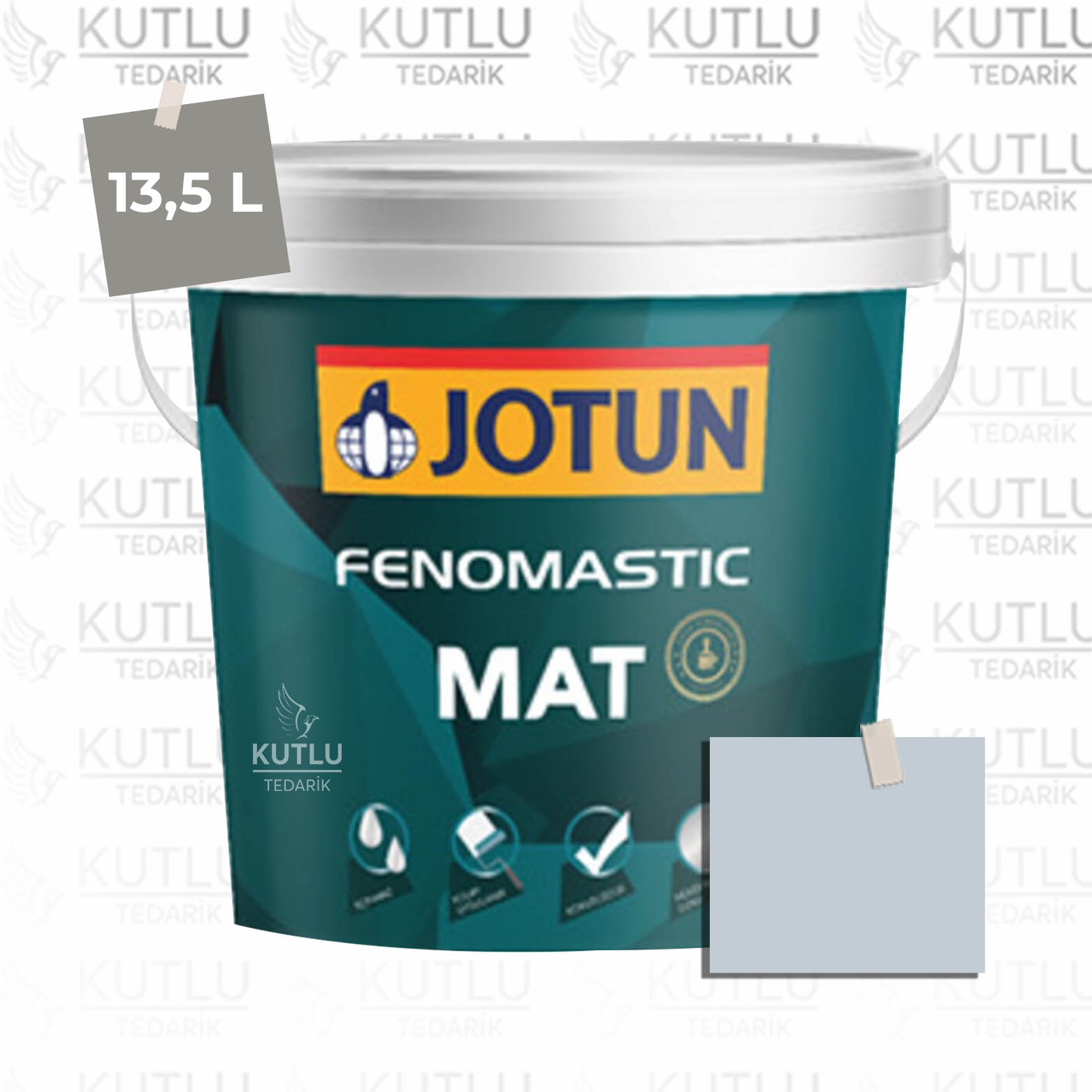 Jotun Fenomastic Mat 13,5 Lt  4468 Alladin Ncs S1510-R80B