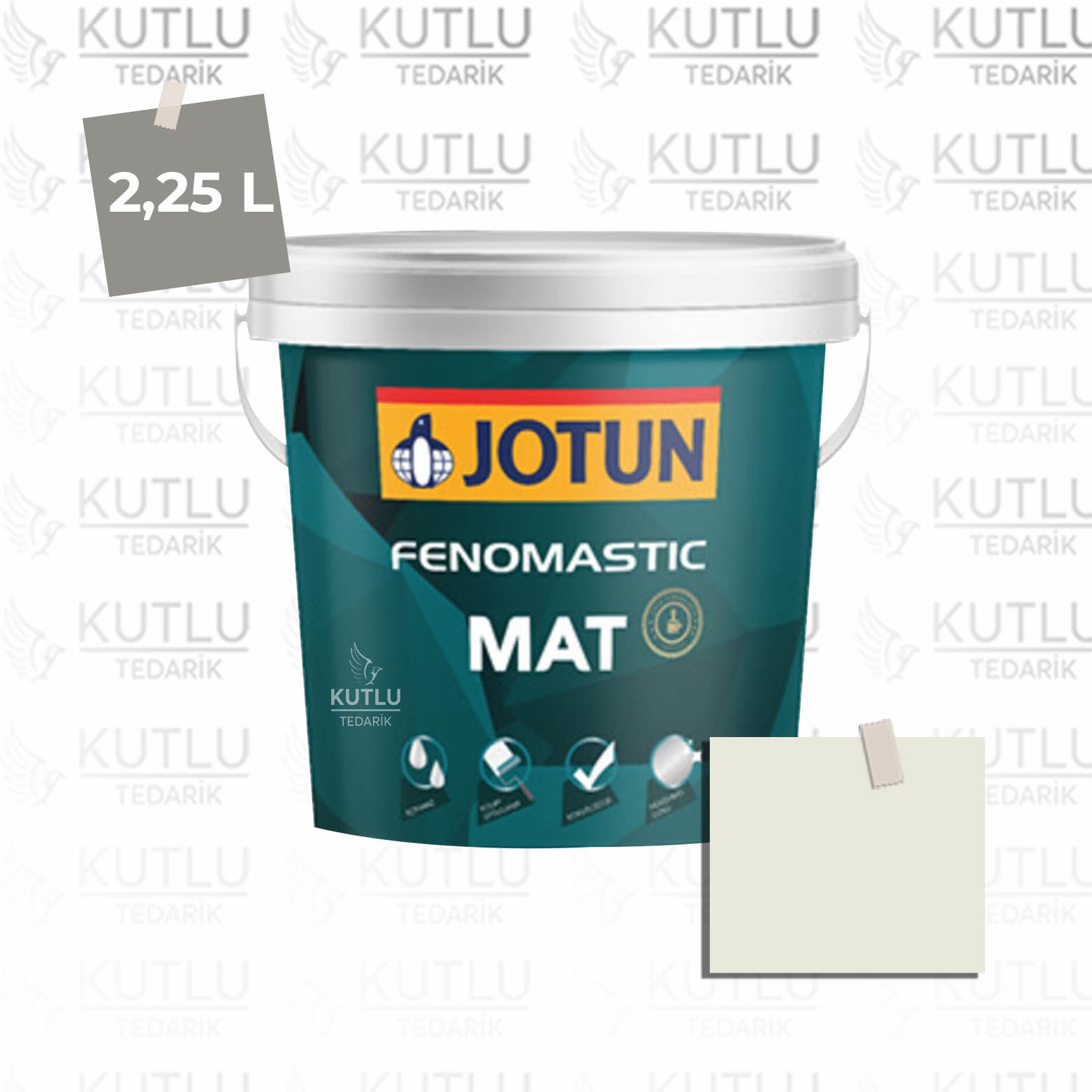 Jotun Fenomastic Mat 2,25 Lt  0486 Kuş Tüyü Silke Ncs 0702-Y35R