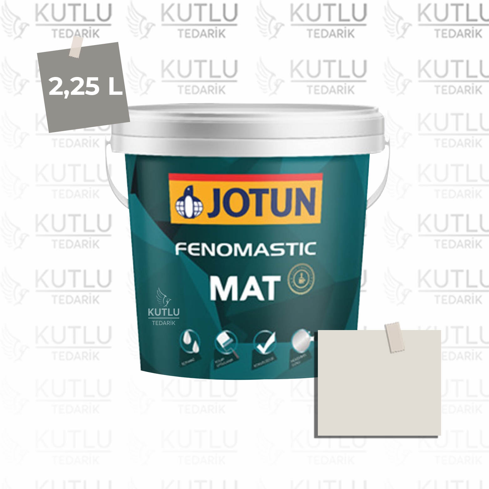 Jotun Fenomastic Mat 2,25 Lt  0552 Tudor Ncs 1202-Y26R