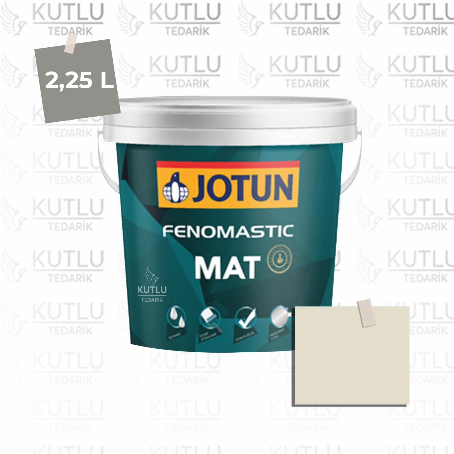 Jotun Fenomastic Mat 2,25 Lt  1931 Cashew Kokos Ncs 1203-Y19R