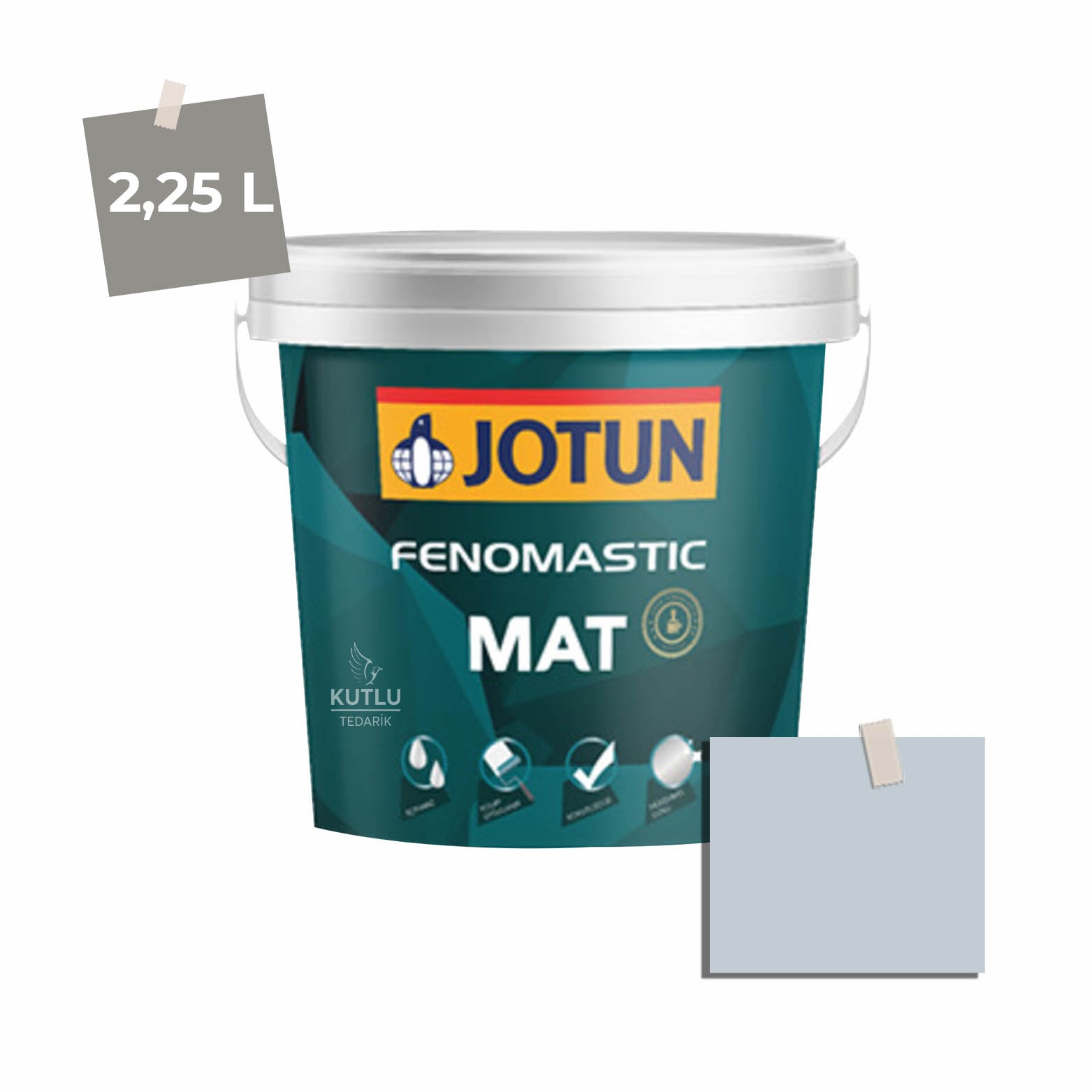 Jotun Fenomastic Mat 2,25 Lt  4468 Alladin Ncs S1510-R80B