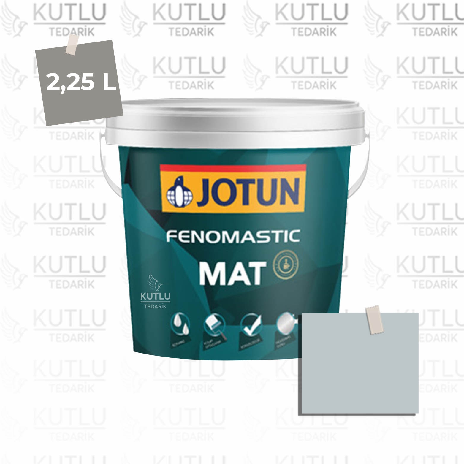 Jotun Fenomastic Mat 2,25 Lt  5452 Nordic Breeze Ncs 2107-B01G