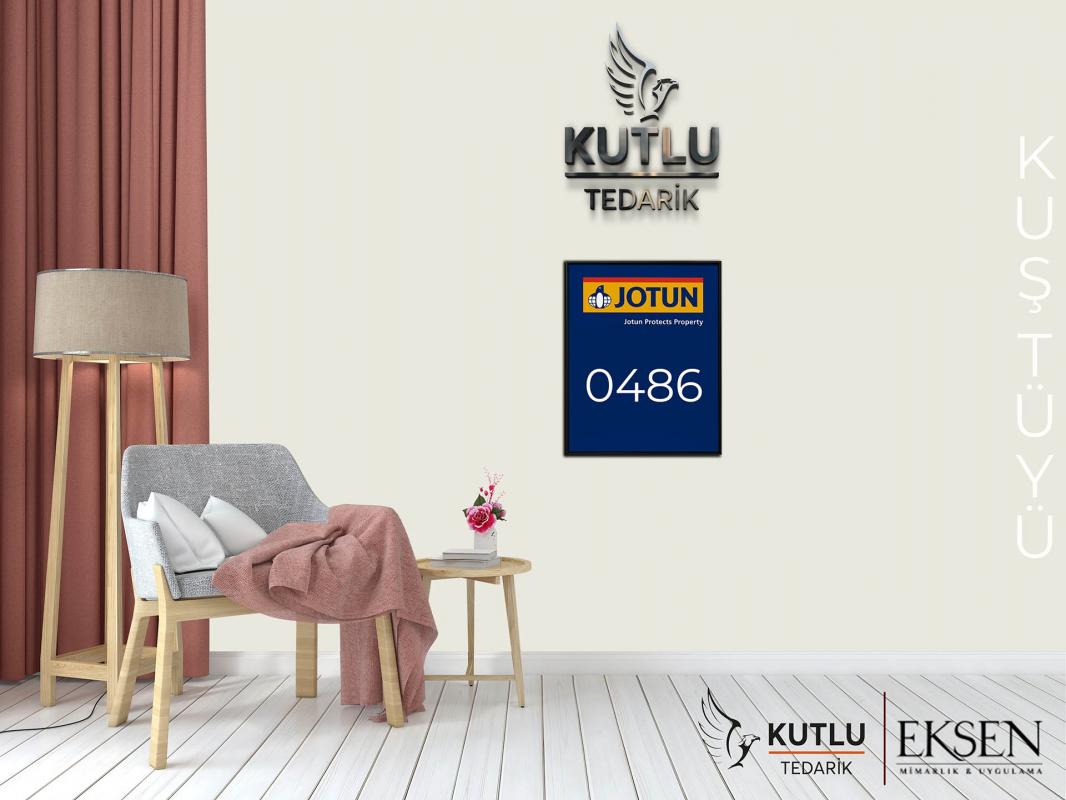 Jotun Fenomastic Zen Mat 1 Lt 0486 Kuş Tüyü Silke Ncs 0702-Y35R