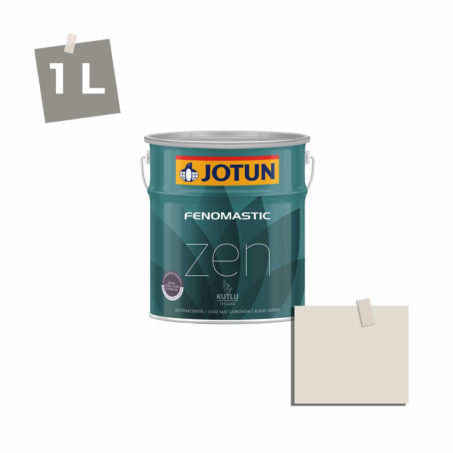 Jotun Fenomastic Zen Mat 1 Lt 0552 Tudor Ncs 1202-Y26R