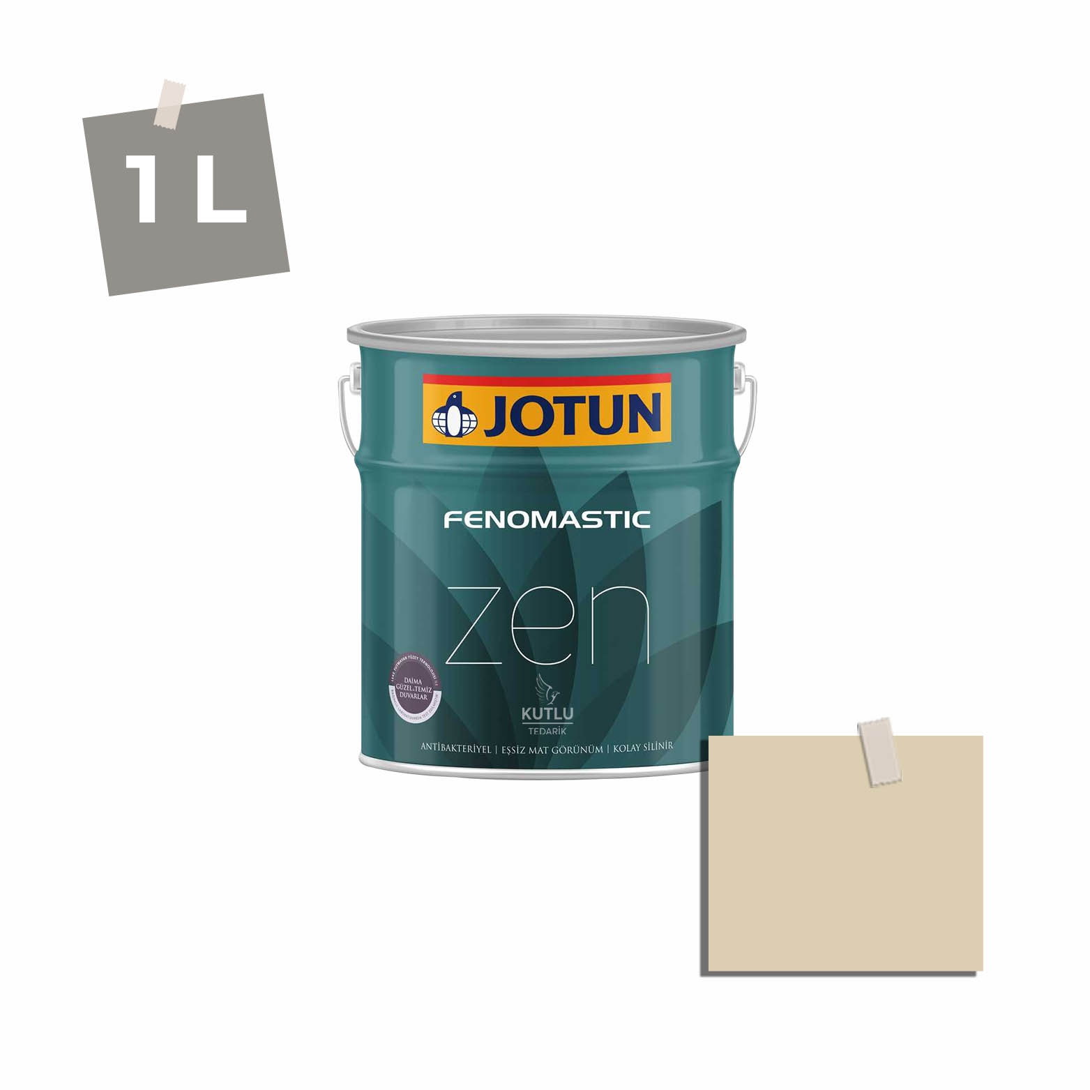 Jotun Fenomastic Zen Mat 1 Lt 10245 Ginseng Ncs S1510-Y10R