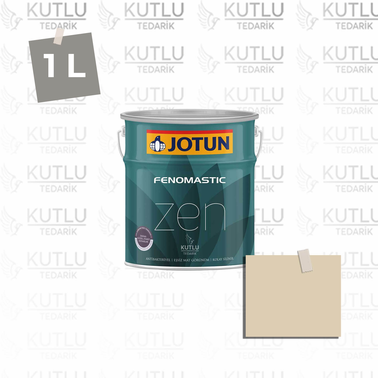 Jotun Fenomastic Zen Mat 1 Lt 10245 Ginseng Ncs S1510-Y10R