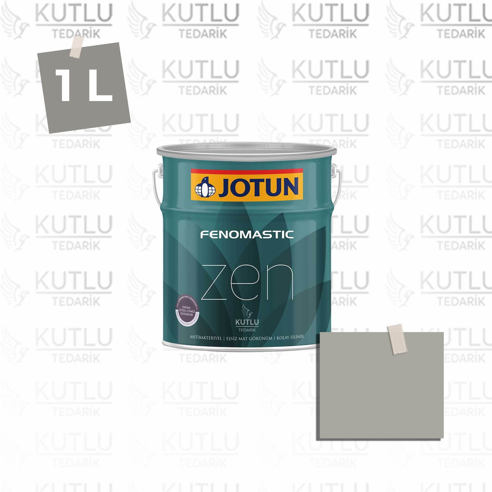 Jotun Fenomastic Zen Mat 1 Lt 1032 Iron Grey Gra Harmoni Ncs S3502-Y