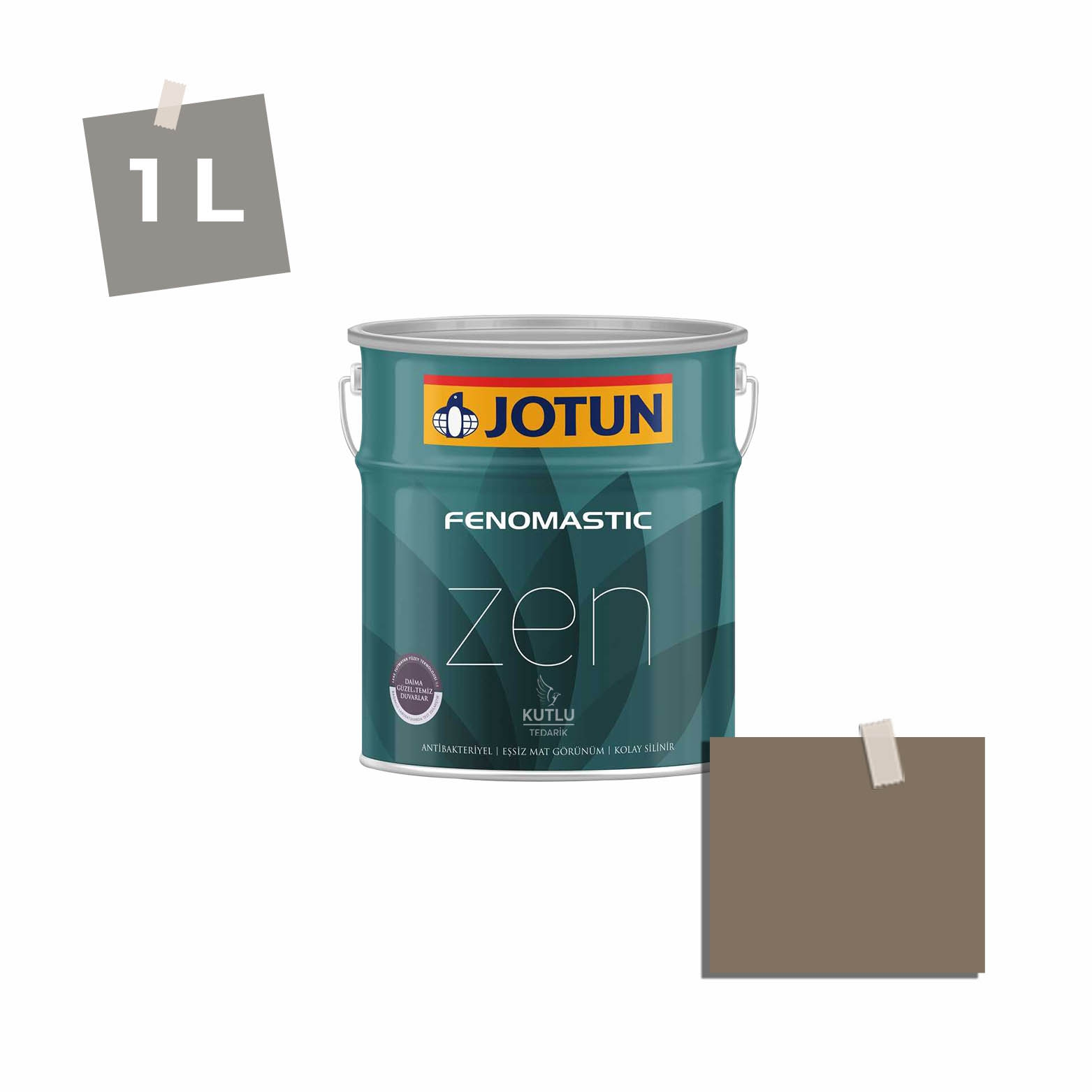 Jotun Fenomastic Zen Mat 1 Lt 10385 Belgian Brown Ncs S6010-Y10R