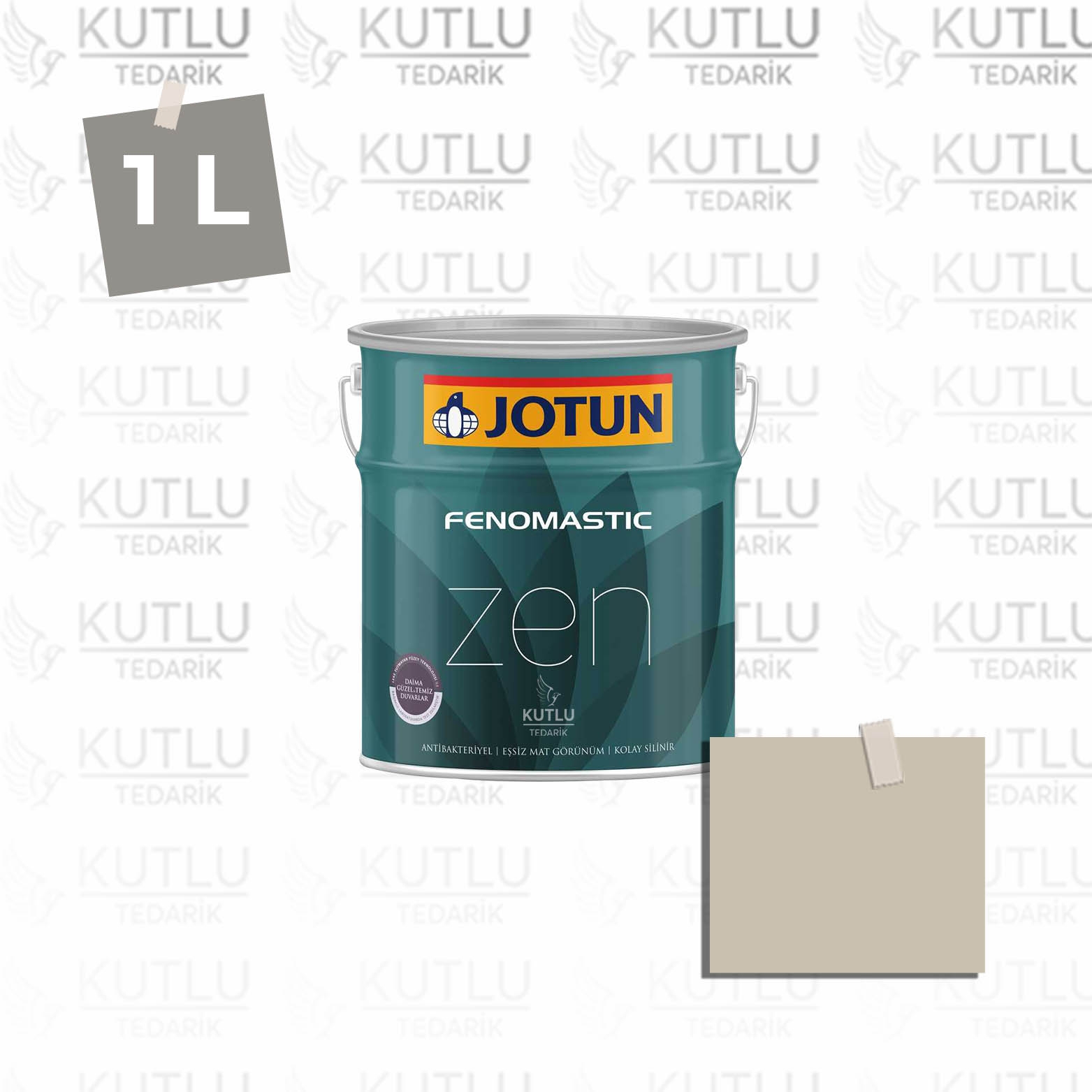 Jotun Fenomastic Zen Mat 1 Lt 12075 Soothing Beige Ncs 2305-Y22R